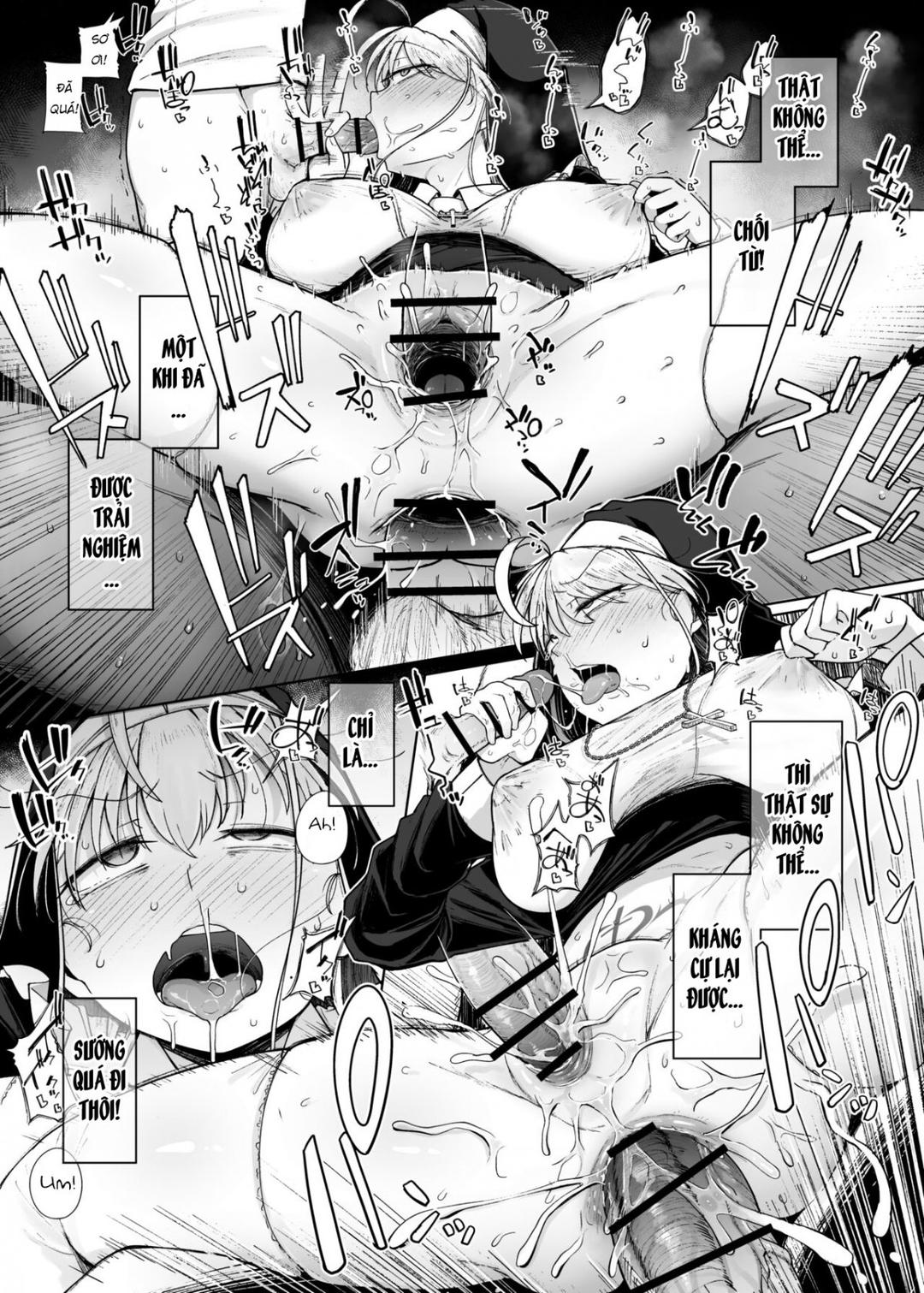 HentaiVN.net - Ảnh 36 - Lỗ xưng tội [The Confession Hole, Zangeshitsu no Ana, 懺悔室の穴] - Chap 5