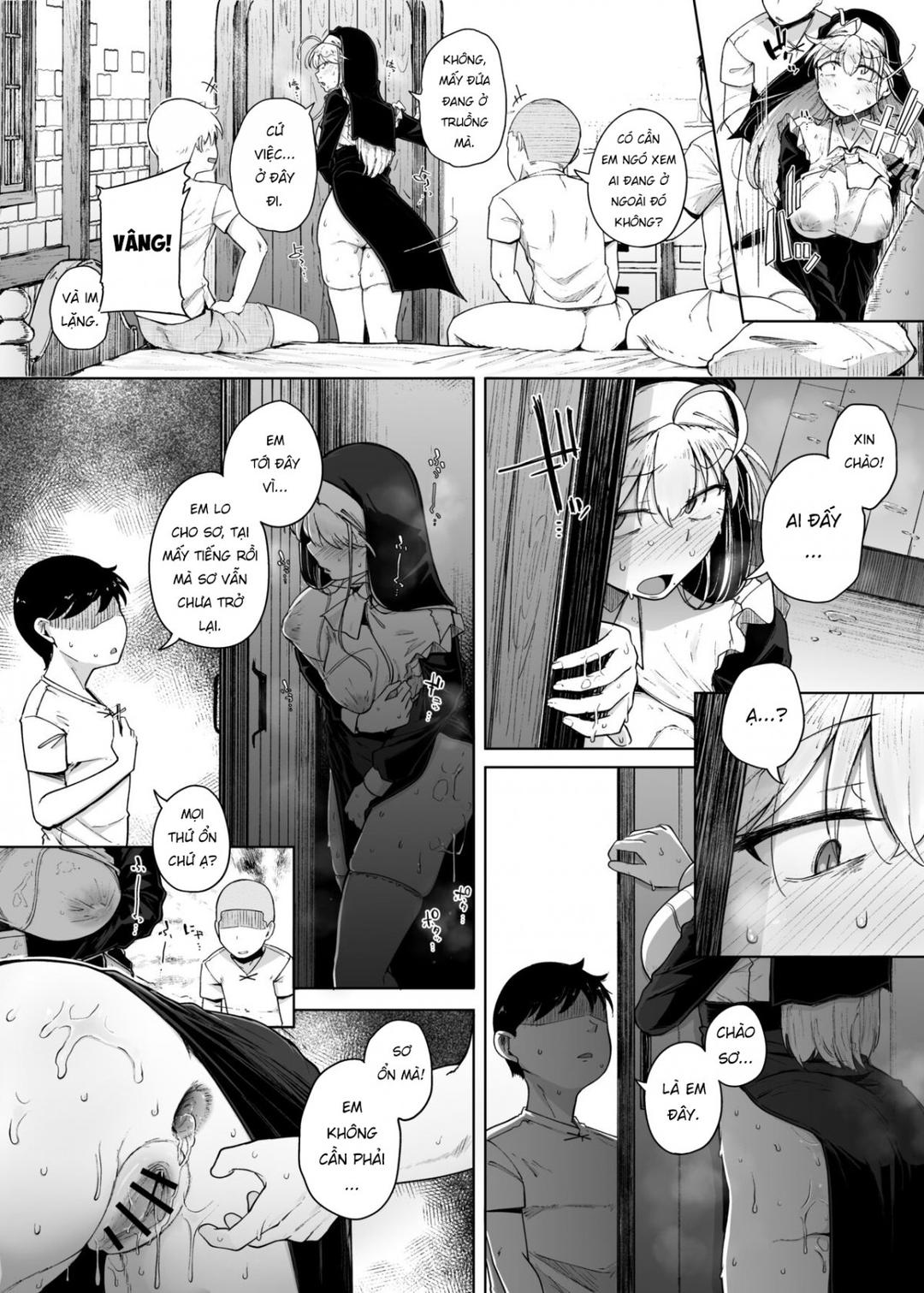 HentaiVN.net - Ảnh 39 - Lỗ xưng tội [The Confession Hole, Zangeshitsu no Ana, 懺悔室の穴] - Chap 5