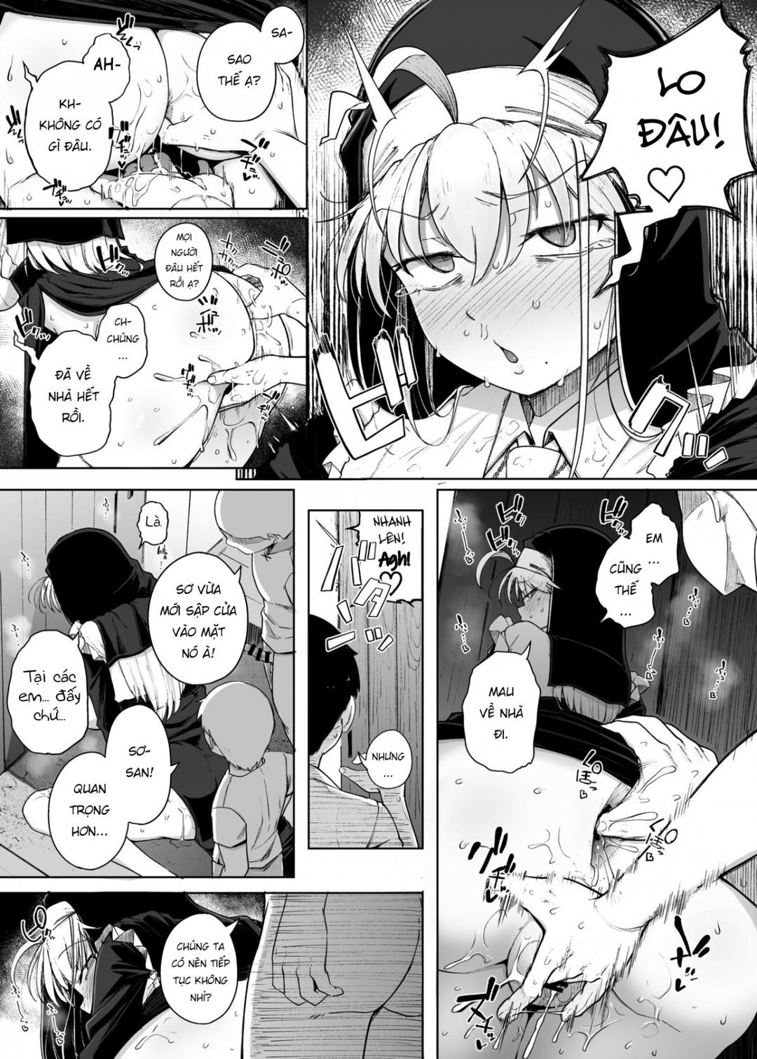 HentaiVN.net - Ảnh 40 - Lỗ xưng tội [The Confession Hole, Zangeshitsu no Ana, 懺悔室の穴] - Chap 5