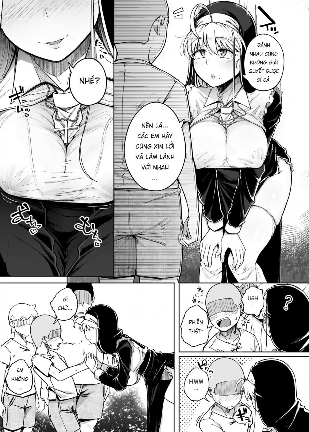 HentaiVN.net - Ảnh 6 - Lỗ xưng tội [The Confession Hole, Zangeshitsu no Ana, 懺悔室の穴] - Chap 5