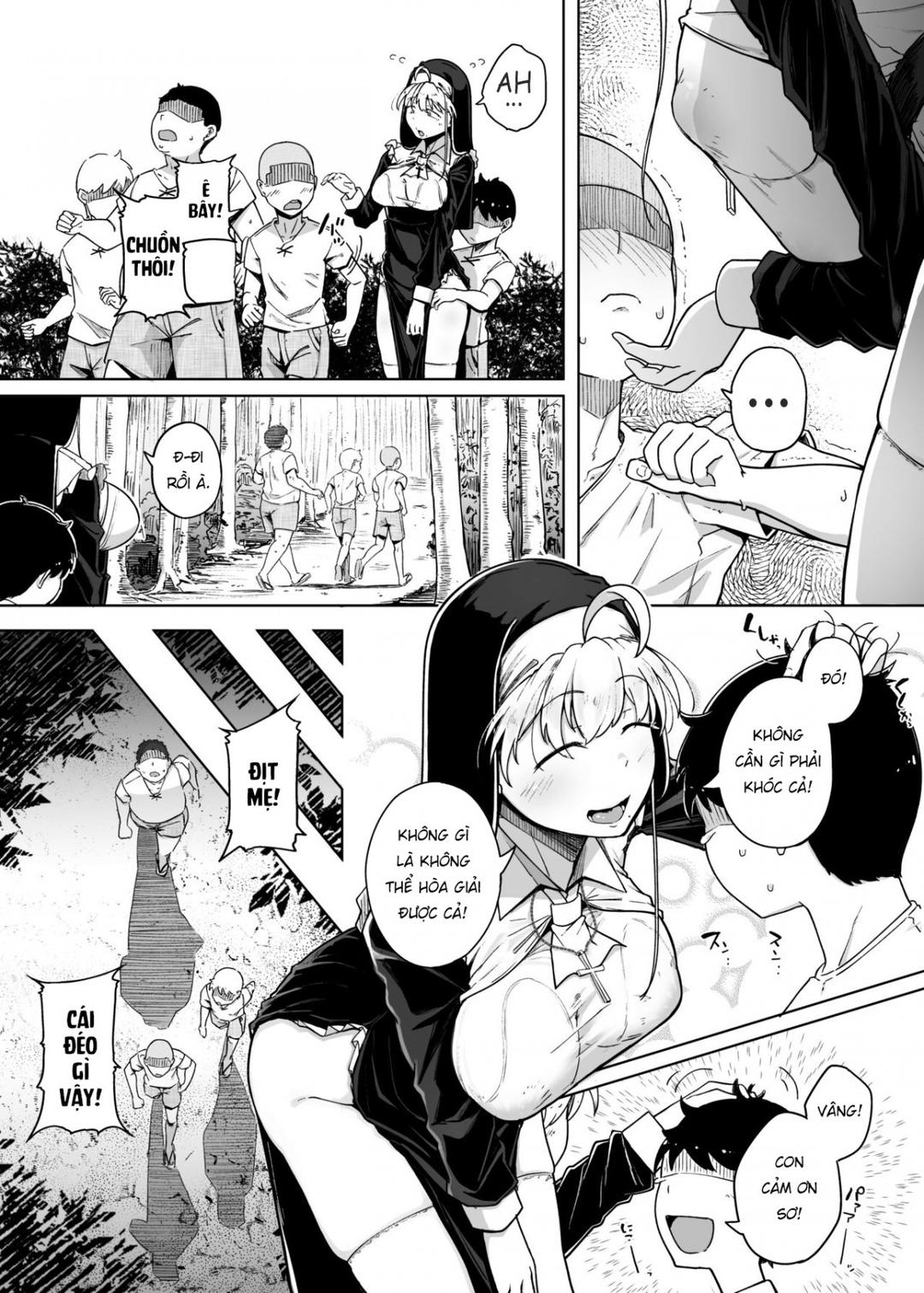 HentaiVN.net - Ảnh 8 - Lỗ xưng tội [The Confession Hole, Zangeshitsu no Ana, 懺悔室の穴] - Chap 5