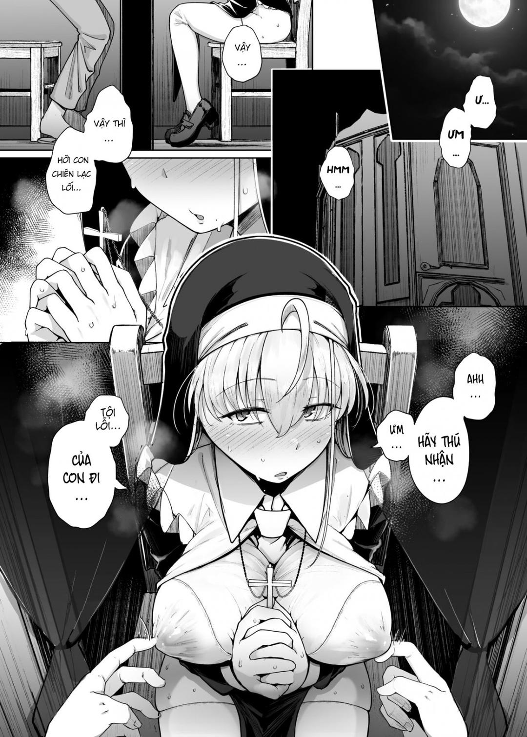 HentaiVN.net - Ảnh 5 - Lỗ xưng tội [The Confession Hole, Zangeshitsu no Ana, 懺悔室の穴] - Chap 6
