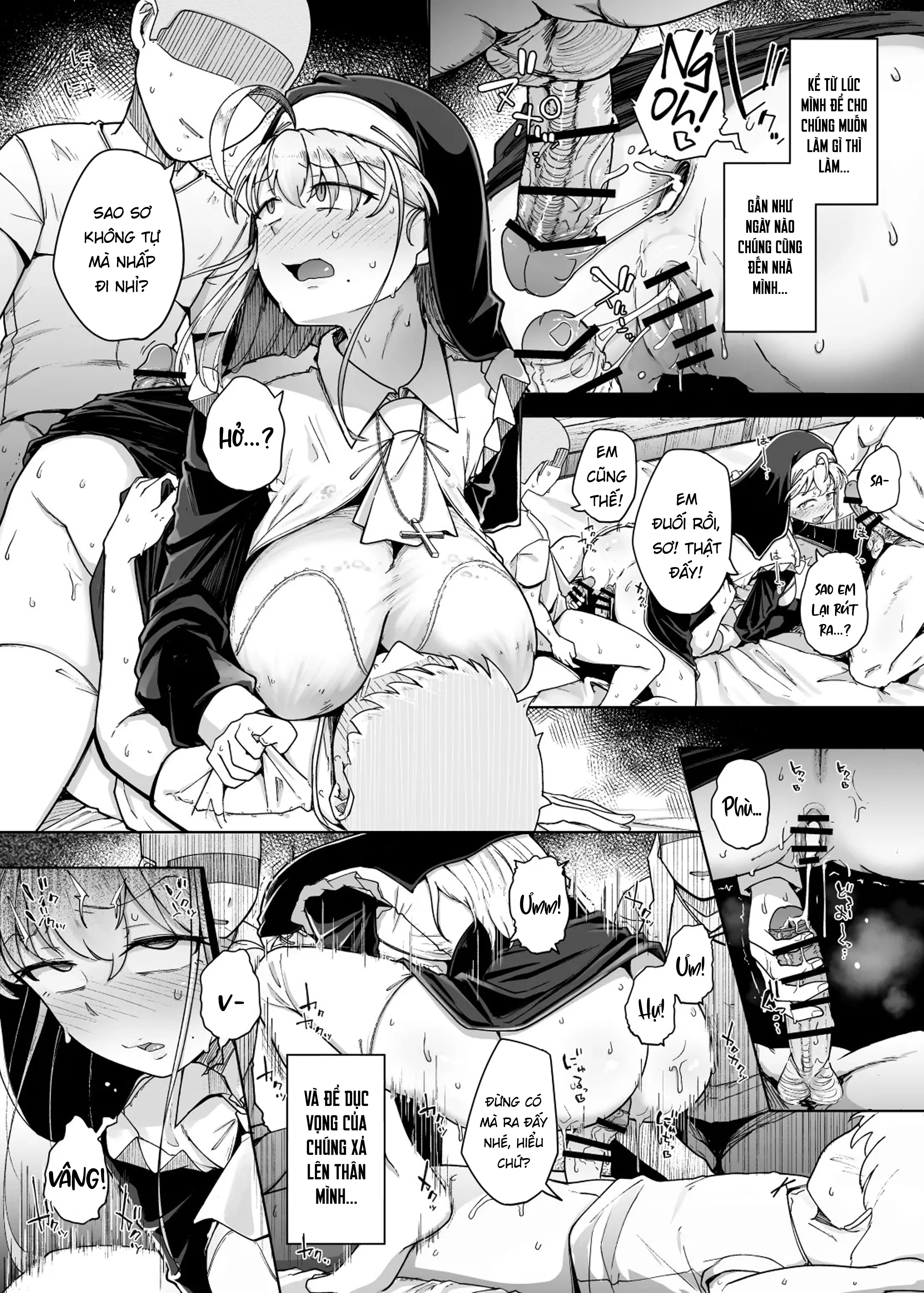 HentaiVN.net - Ảnh 12 - Lỗ xưng tội [The Confession Hole, Zangeshitsu no Ana, 懺悔室の穴] - Chap 7