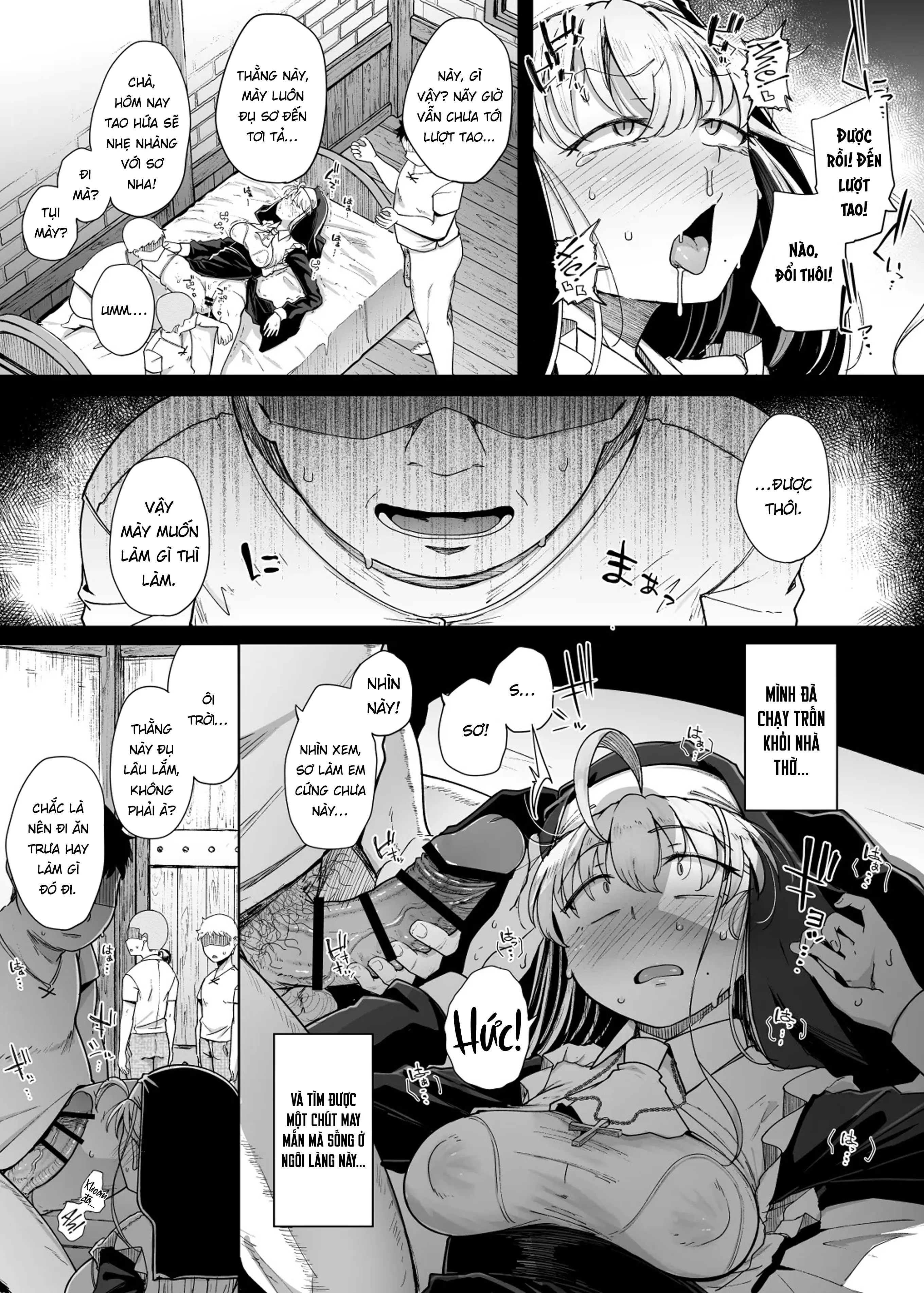 HentaiVN.net - Ảnh 15 - Lỗ xưng tội [The Confession Hole, Zangeshitsu no Ana, 懺悔室の穴] - Chap 7