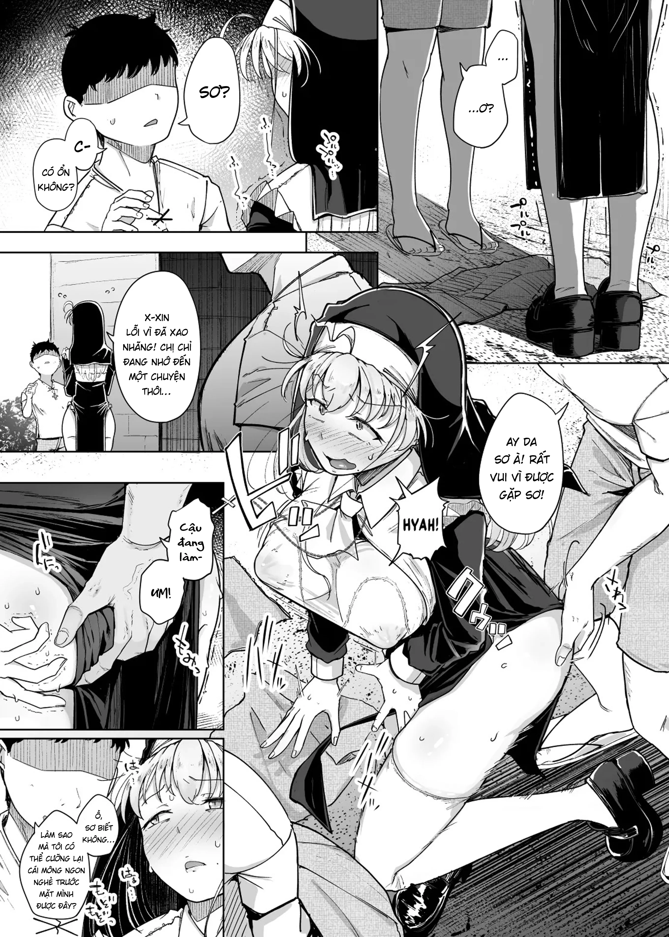 HentaiVN.net - Ảnh 19 - Lỗ xưng tội [The Confession Hole, Zangeshitsu no Ana, 懺悔室の穴] - Chap 7