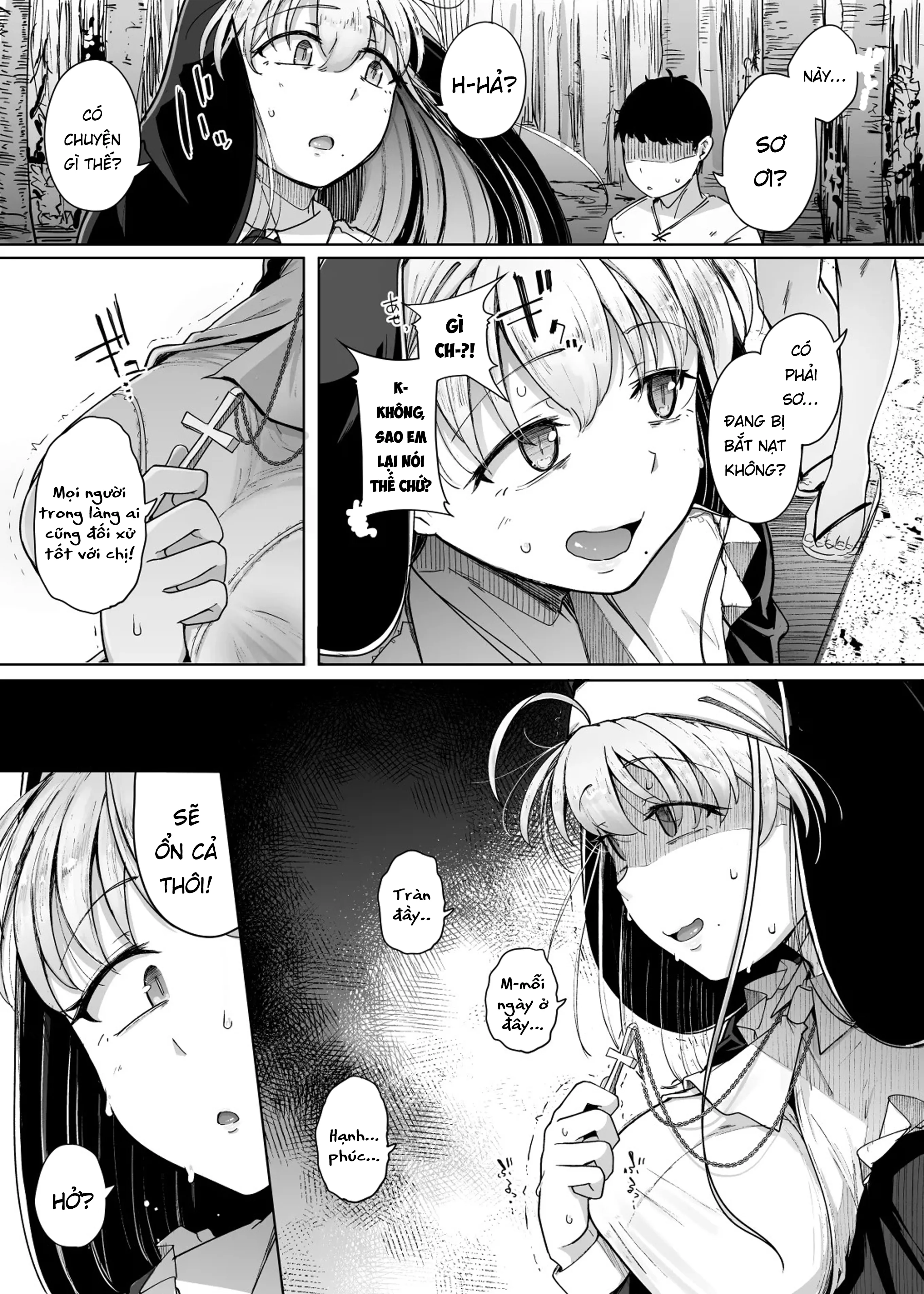 HentaiVN.net - Ảnh 24 - Lỗ xưng tội [The Confession Hole, Zangeshitsu no Ana, 懺悔室の穴] - Chap 7