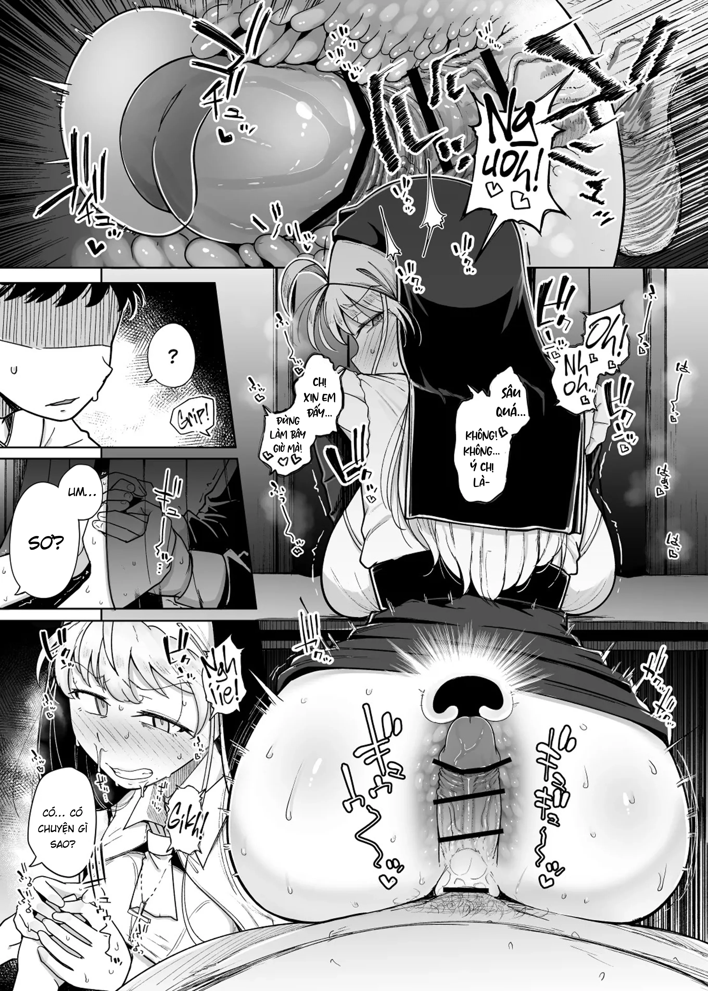 HentaiVN.net - Ảnh 36 - Lỗ xưng tội [The Confession Hole, Zangeshitsu no Ana, 懺悔室の穴] - Chap 7