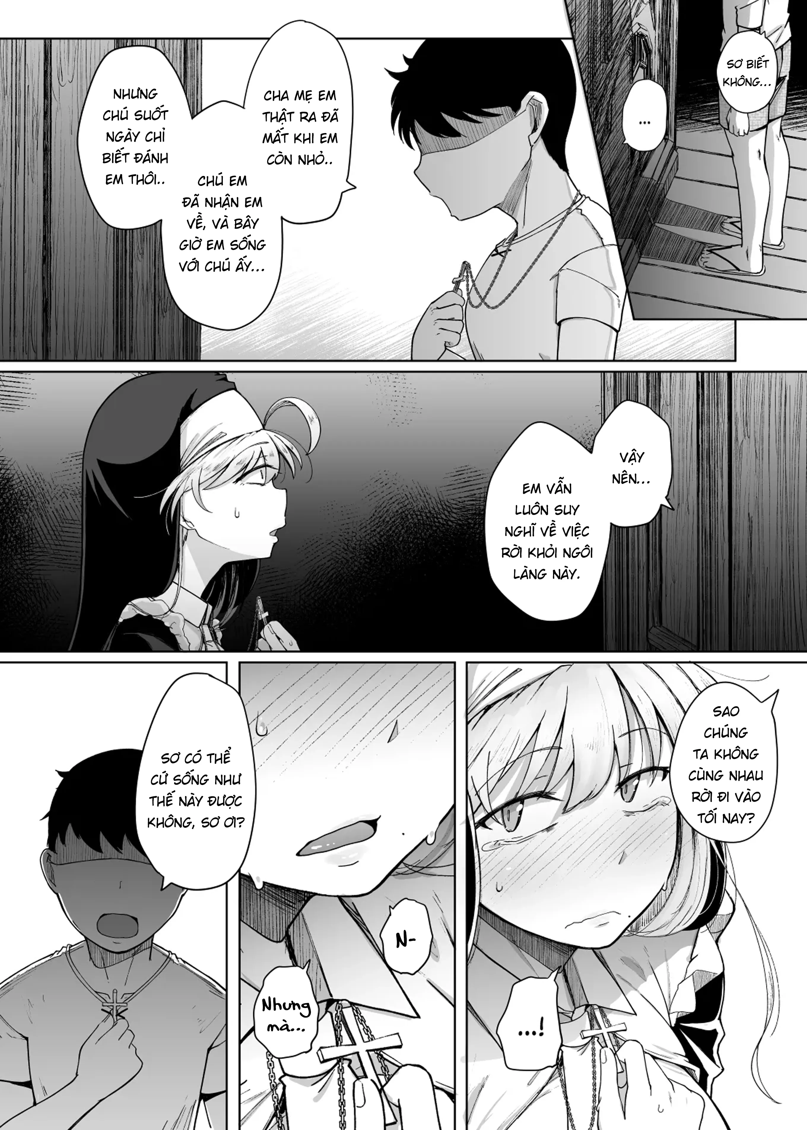 HentaiVN.net - Ảnh 43 - Lỗ xưng tội [The Confession Hole, Zangeshitsu no Ana, 懺悔室の穴] - Chap 7