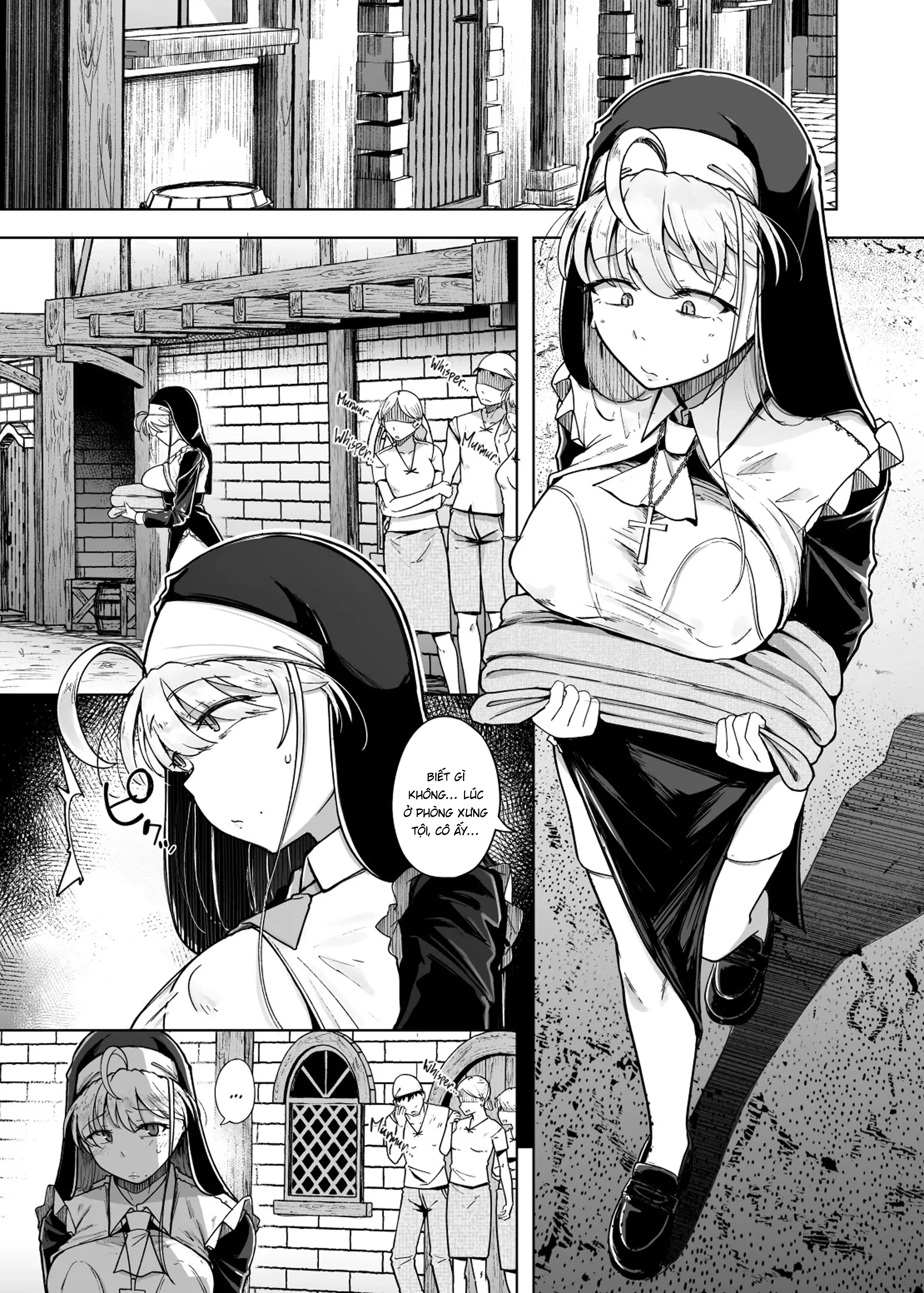 HentaiVN.net - Ảnh 5 - Lỗ xưng tội [The Confession Hole, Zangeshitsu no Ana, 懺悔室の穴] - Chap 7
