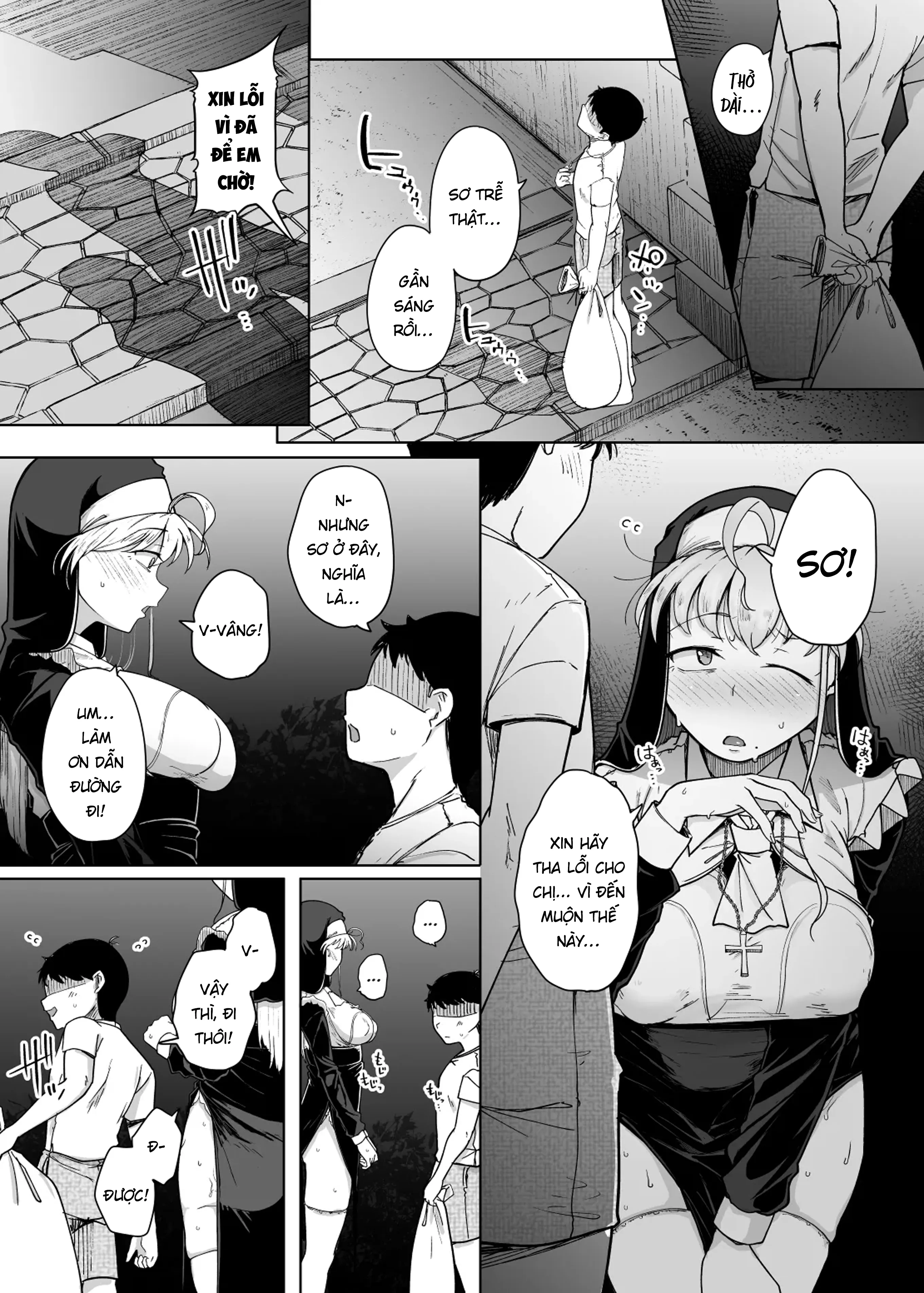 HentaiVN.net - Ảnh 52 - Lỗ xưng tội [The Confession Hole, Zangeshitsu no Ana, 懺悔室の穴] - Chap 7