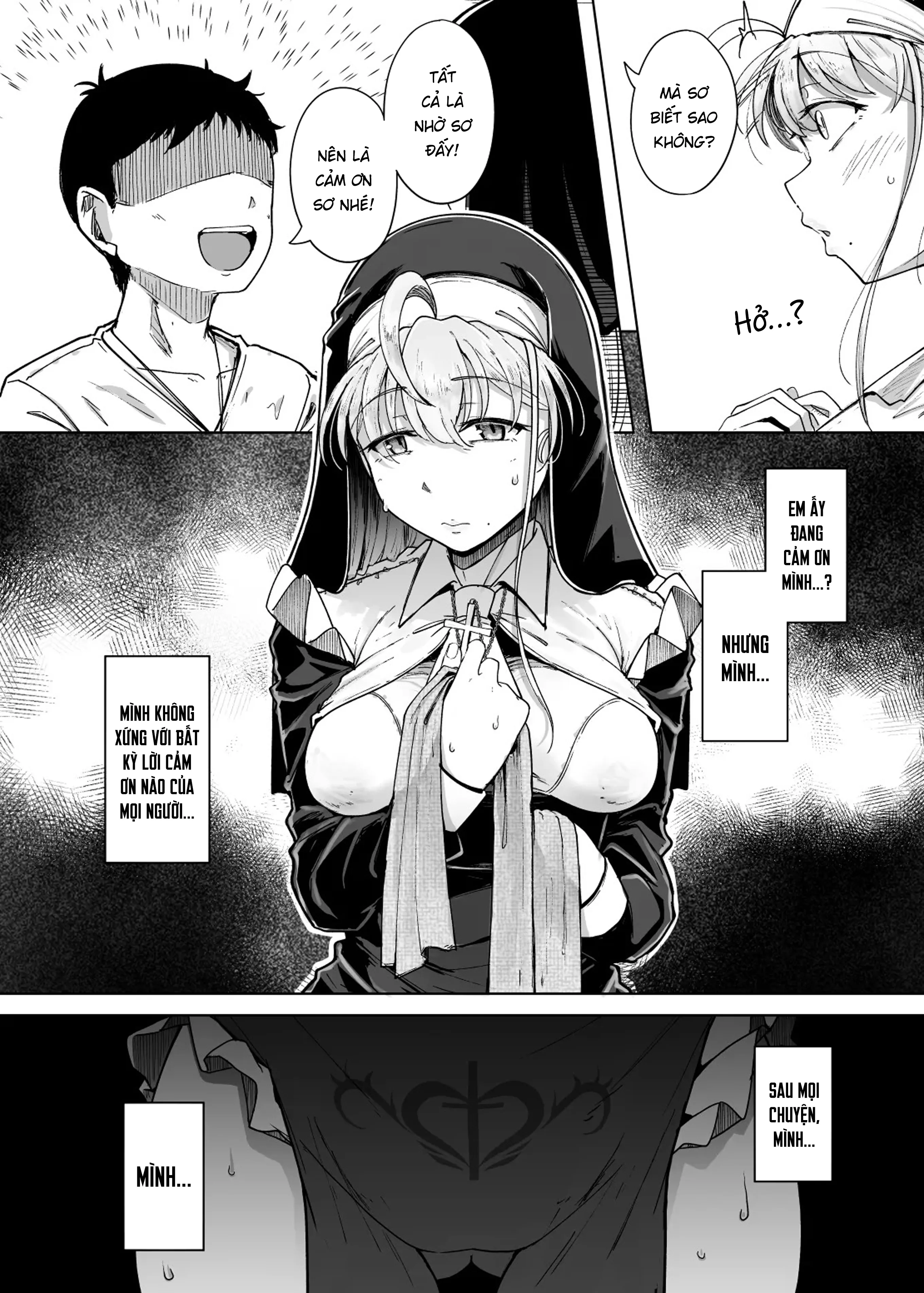 HentaiVN.net - Ảnh 8 - Lỗ xưng tội [The Confession Hole, Zangeshitsu no Ana, 懺悔室の穴] - Chap 7