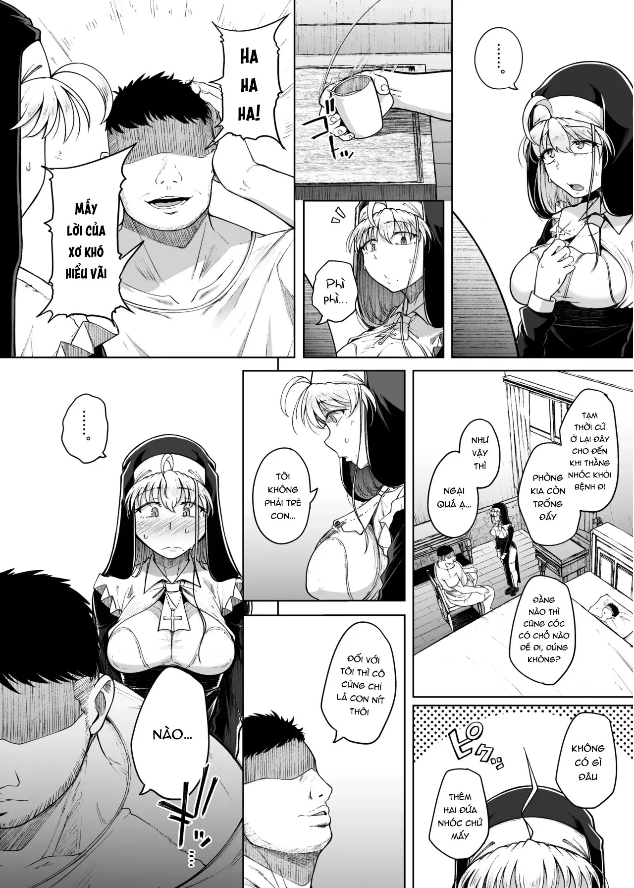 HentaiVN.net - Ảnh 12 - Lỗ xưng tội [The Confession Hole, Zangeshitsu no Ana, 懺悔室の穴] - Chap 8