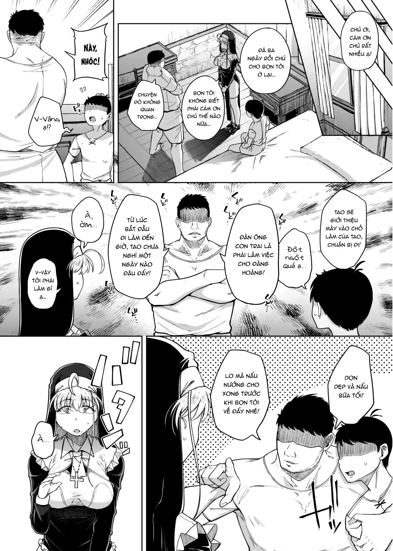 HentaiVN.net - Ảnh 14 - Lỗ xưng tội [The Confession Hole, Zangeshitsu no Ana, 懺悔室の穴] - Chap 8