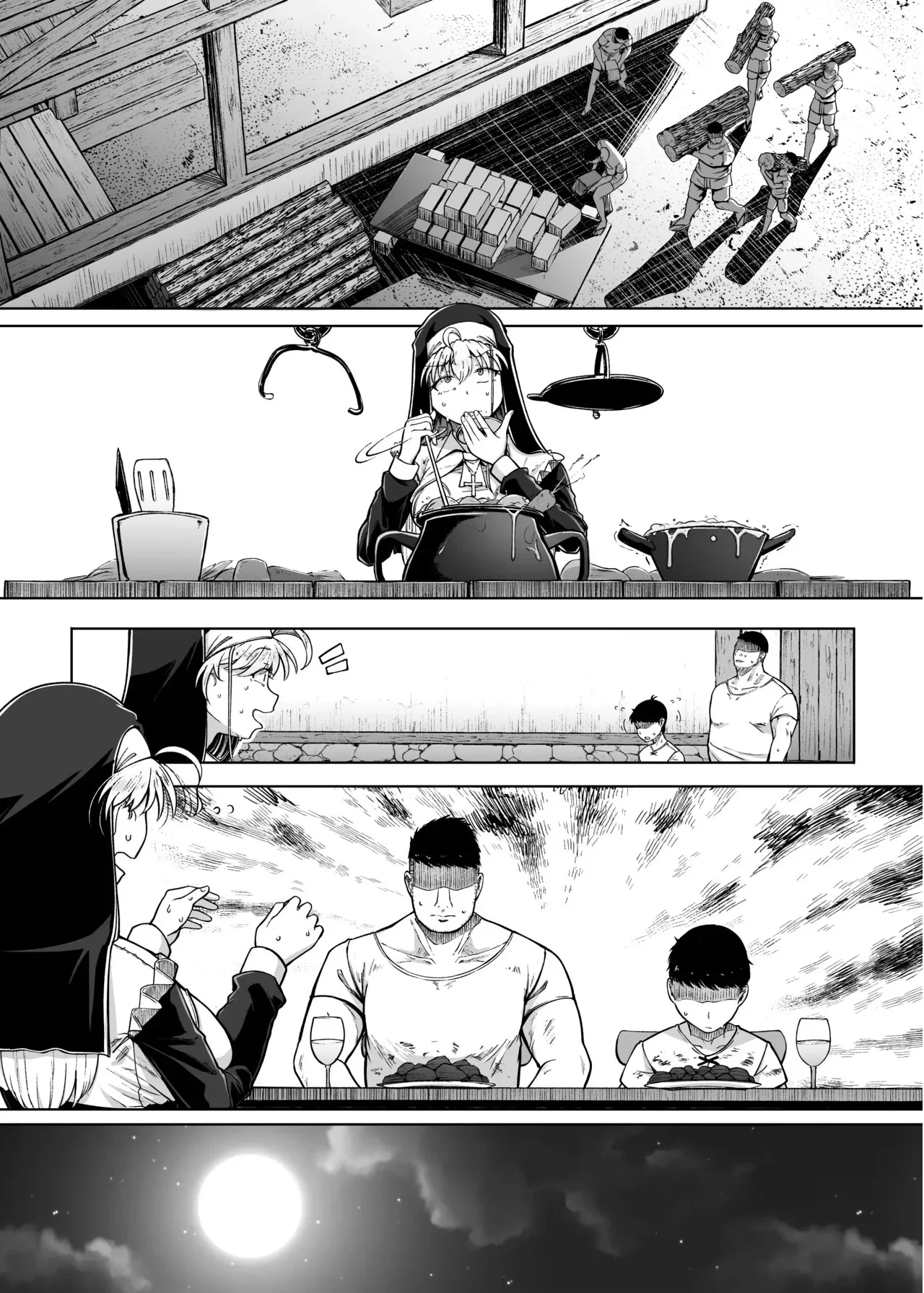 HentaiVN.net - Ảnh 15 - Lỗ xưng tội [The Confession Hole, Zangeshitsu no Ana, 懺悔室の穴] - Chap 8