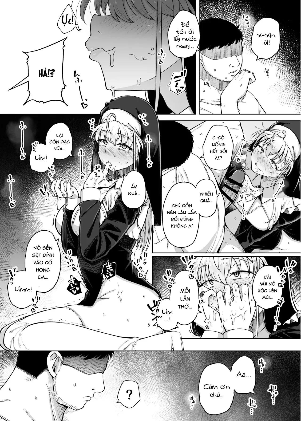 HentaiVN.net - Ảnh 29 - Lỗ xưng tội [The Confession Hole, Zangeshitsu no Ana, 懺悔室の穴] - Chap 8