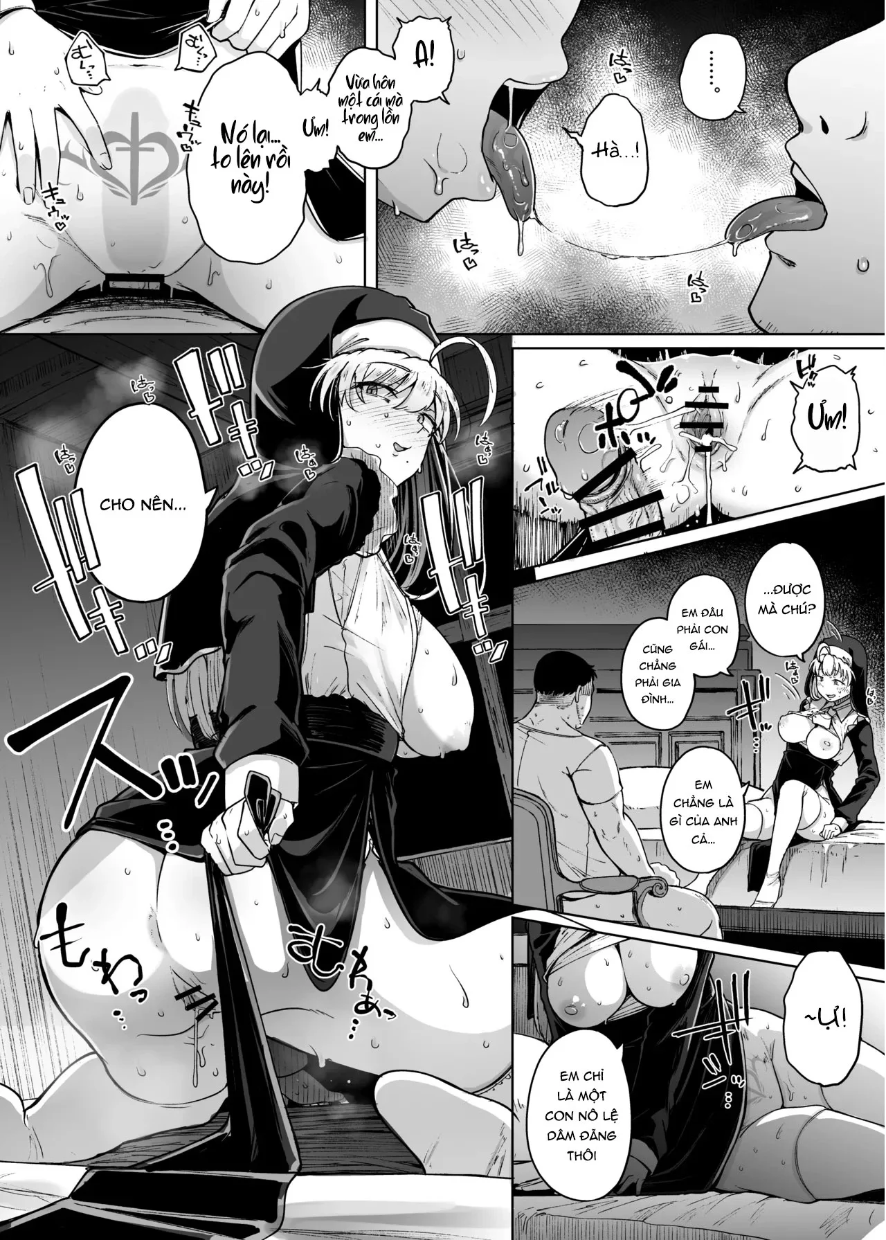 HentaiVN.net - Ảnh 36 - Lỗ xưng tội [The Confession Hole, Zangeshitsu no Ana, 懺悔室の穴] - Chap 8