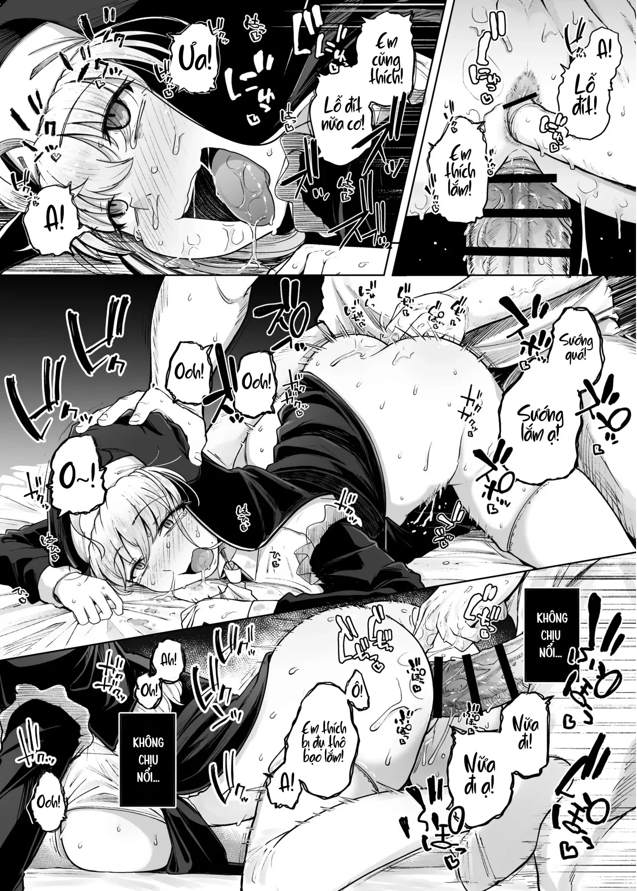 HentaiVN.net - Ảnh 40 - Lỗ xưng tội [The Confession Hole, Zangeshitsu no Ana, 懺悔室の穴] - Chap 8