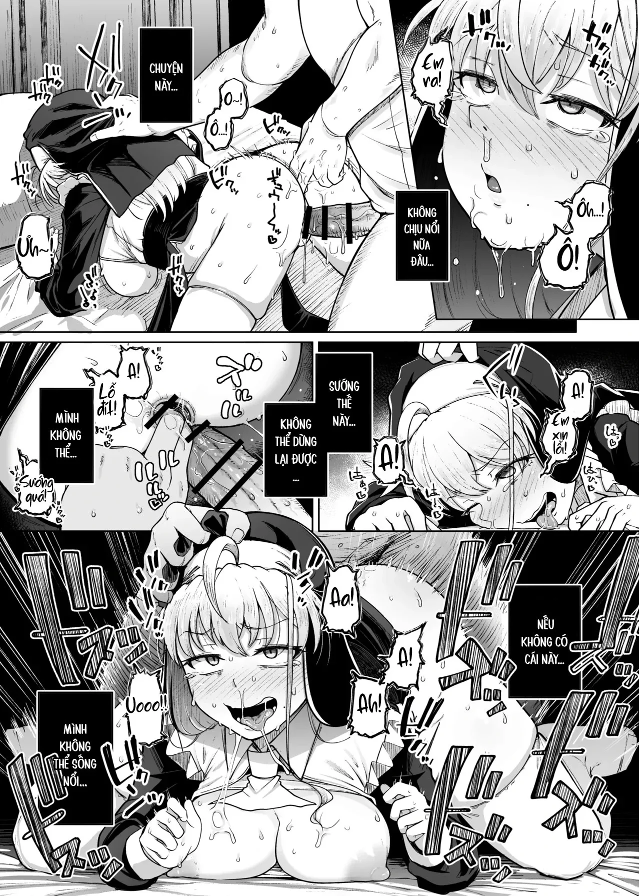 HentaiVN.net - Ảnh 41 - Lỗ xưng tội [The Confession Hole, Zangeshitsu no Ana, 懺悔室の穴] - Chap 8
