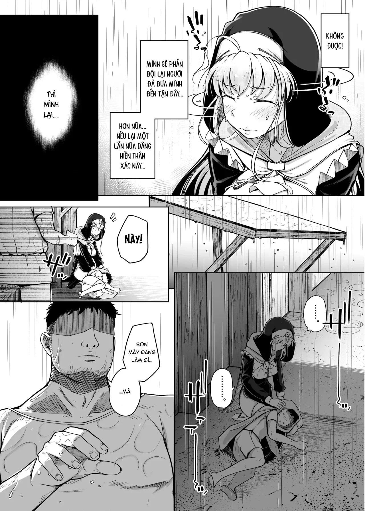 HentaiVN.net - Ảnh 8 - Lỗ xưng tội [The Confession Hole, Zangeshitsu no Ana, 懺悔室の穴] - Chap 8