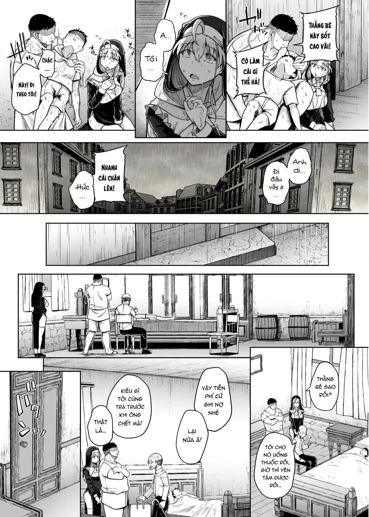 HentaiVN.net - Ảnh 9 - Lỗ xưng tội [The Confession Hole, Zangeshitsu no Ana, 懺悔室の穴] - Chap 8
