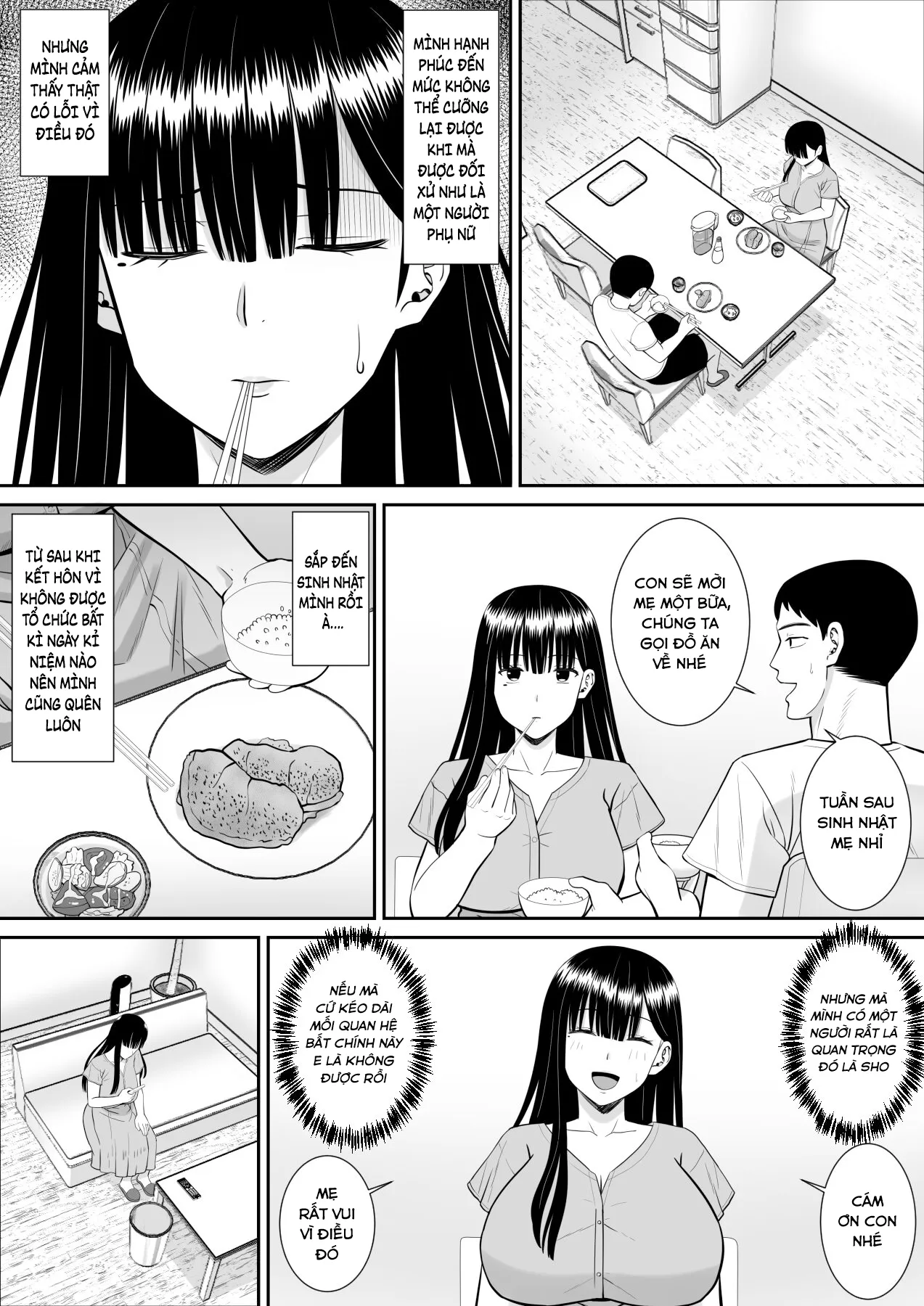 HentaiVN.net - Ảnh 18 - Địt mẹ thằng bắt nạt nó địt mẹ tôi!? [Ijimekko ni Haha wo Netorareta Hanashi ga Kikitai?] - Chap 3