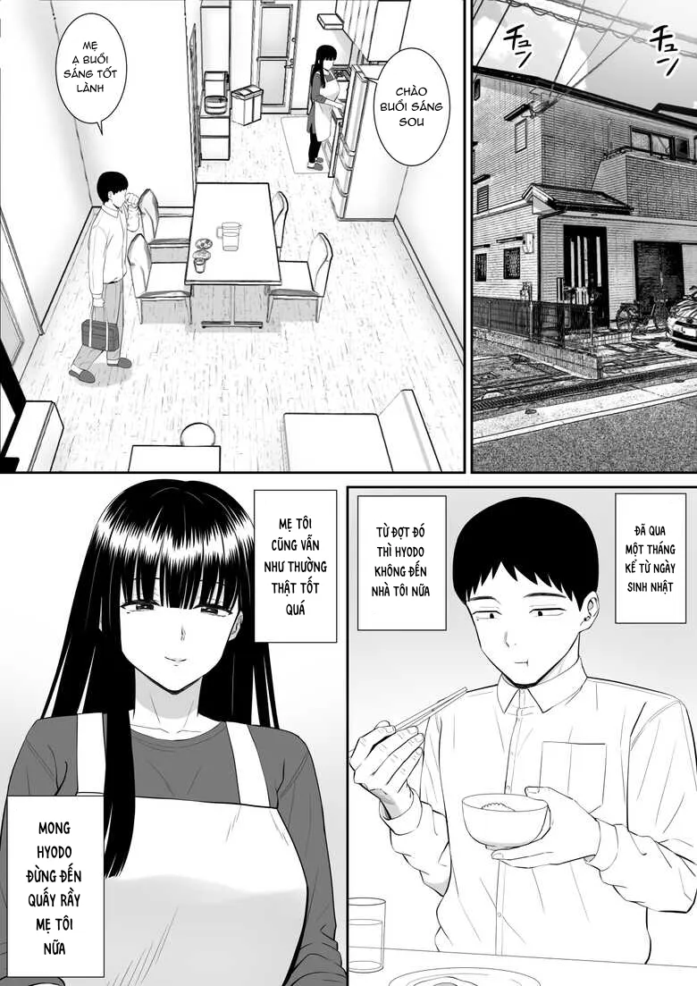 HentaiVN.net - Ảnh 3 - Địt mẹ thằng bắt nạt nó địt mẹ tôi!? [Ijimekko ni Haha wo Netorareta Hanashi ga Kikitai?] - Chap 9
