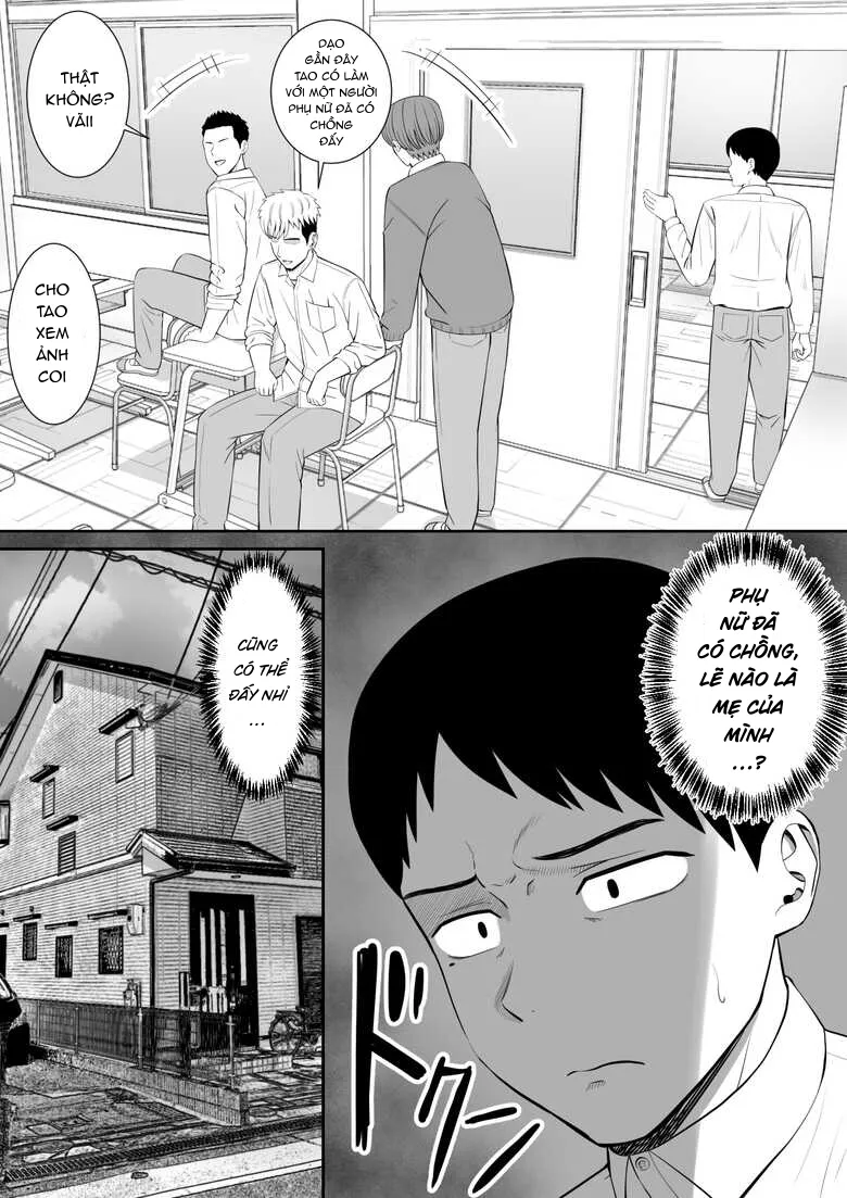 HentaiVN.net - Ảnh 5 - Địt mẹ thằng bắt nạt nó địt mẹ tôi!? [Ijimekko ni Haha wo Netorareta Hanashi ga Kikitai?] - Chap 9