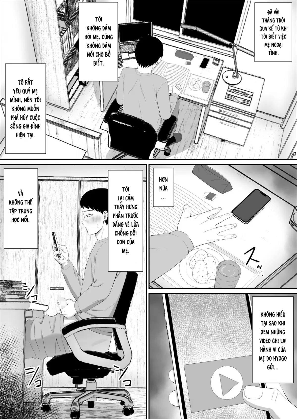 HentaiVN.net - Ảnh 5 - Địt mẹ thằng bắt nạt nó địt mẹ tôi!? [Ijimekko ni Haha wo Netorareta Hanashi ga Kikitai?] - Chap 15