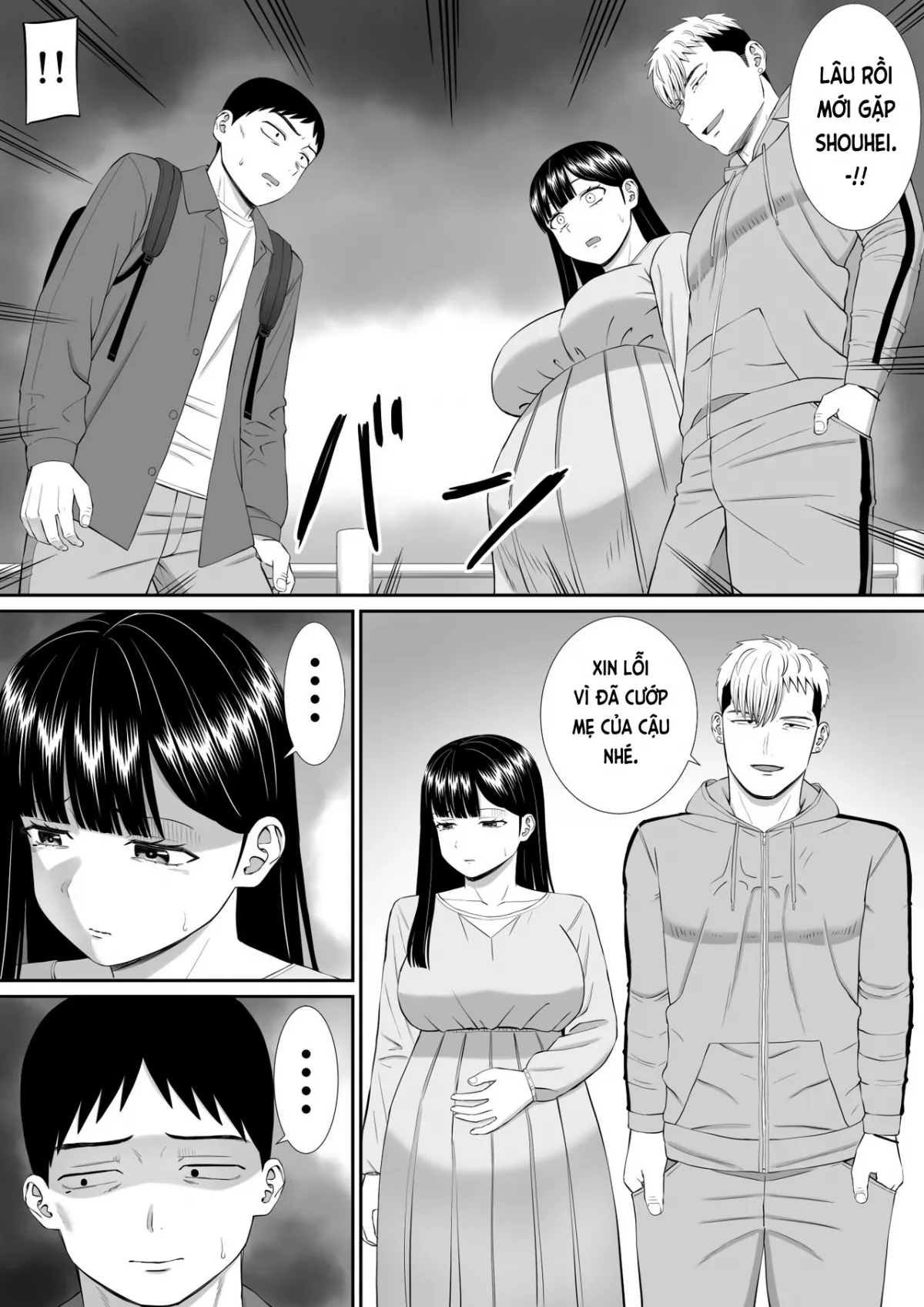 HentaiVN.net - Ảnh 10 - Địt mẹ thằng bắt nạt nó địt mẹ tôi!? [Ijimekko ni Haha wo Netorareta Hanashi ga Kikitai?] - Chap 17