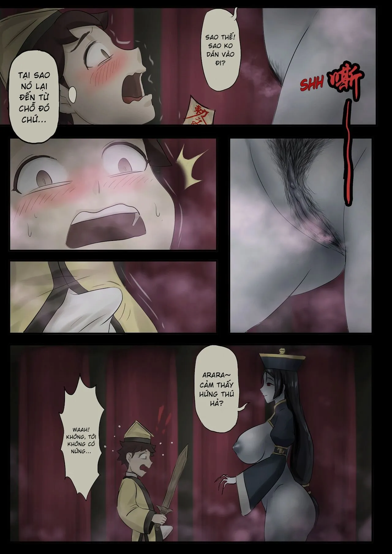 HentaiVN.net - Ảnh 10 - Jiangshi Musume - Chap 1
