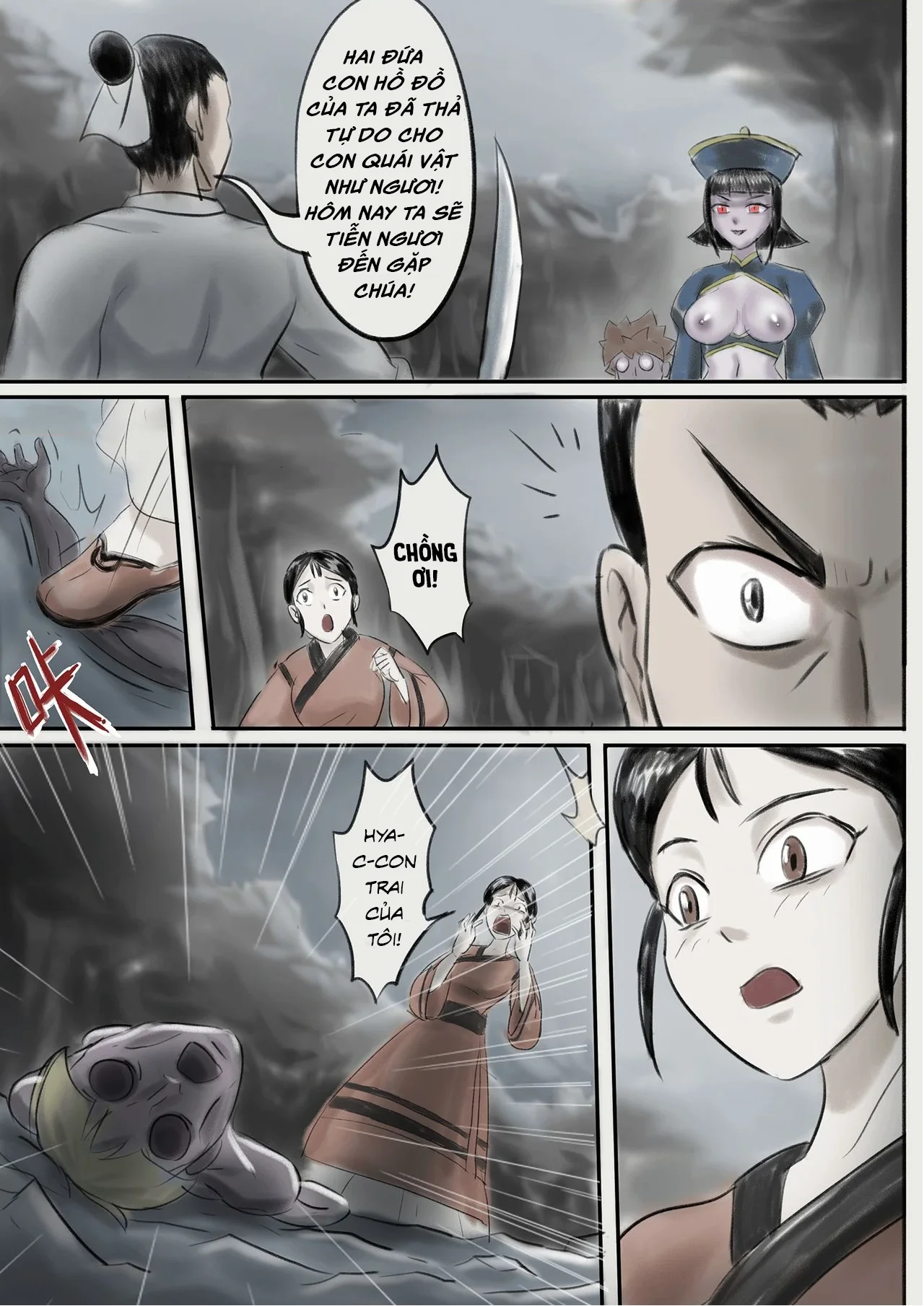 HentaiVN.net - Ảnh 7 - Jiangshi Musume - Chap 5