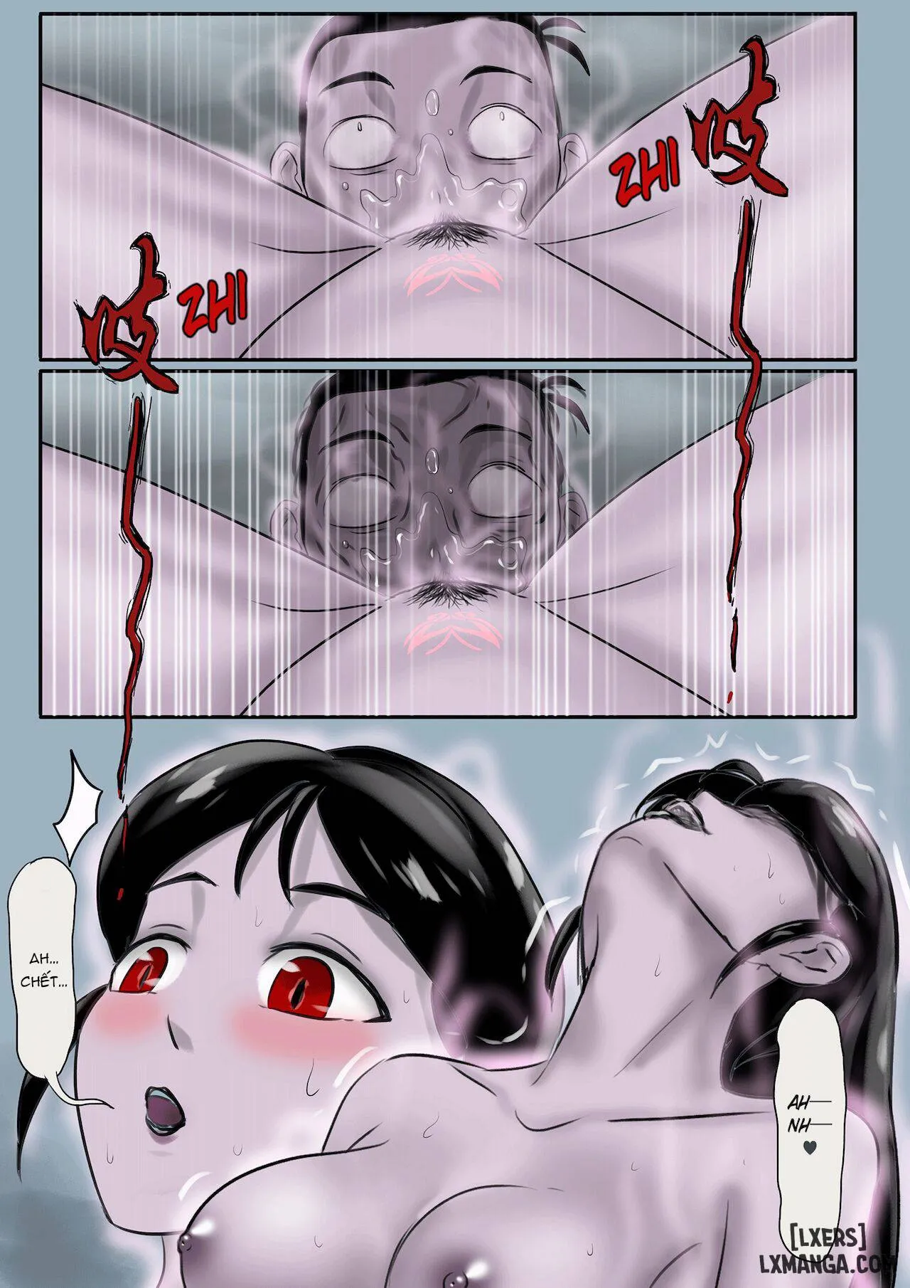 HentaiVN.net - Ảnh 13 - Jiangshi Musume - Chap 7