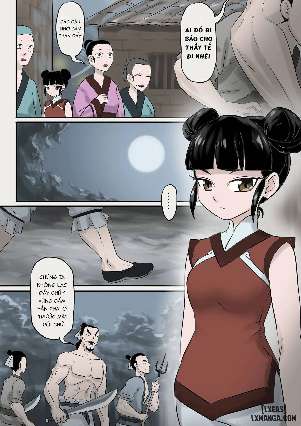 HentaiVN.net - Ảnh 3 - Jiangshi Musume - Chap 7