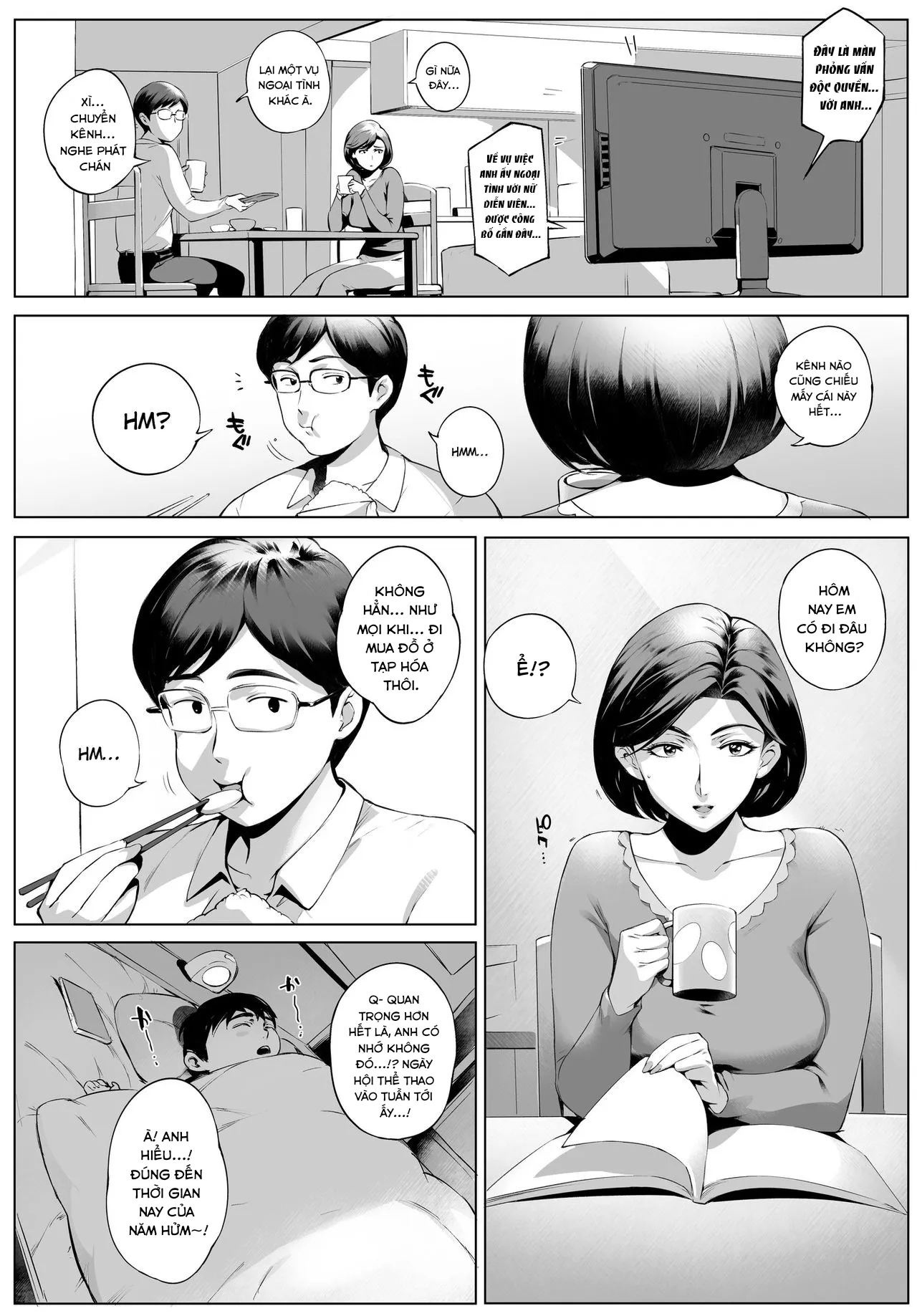 HentaiVN.net - Ảnh 37 - Cô vợ ngoại tình Honoka~ [Futei Koubizuma Honoka ~Konin O Keizoku Shigatai Juudai Na Jiyuu~ | Unfaithful Wife Honoka ~Why It's So Hard To Stay Married~] - Chap 1