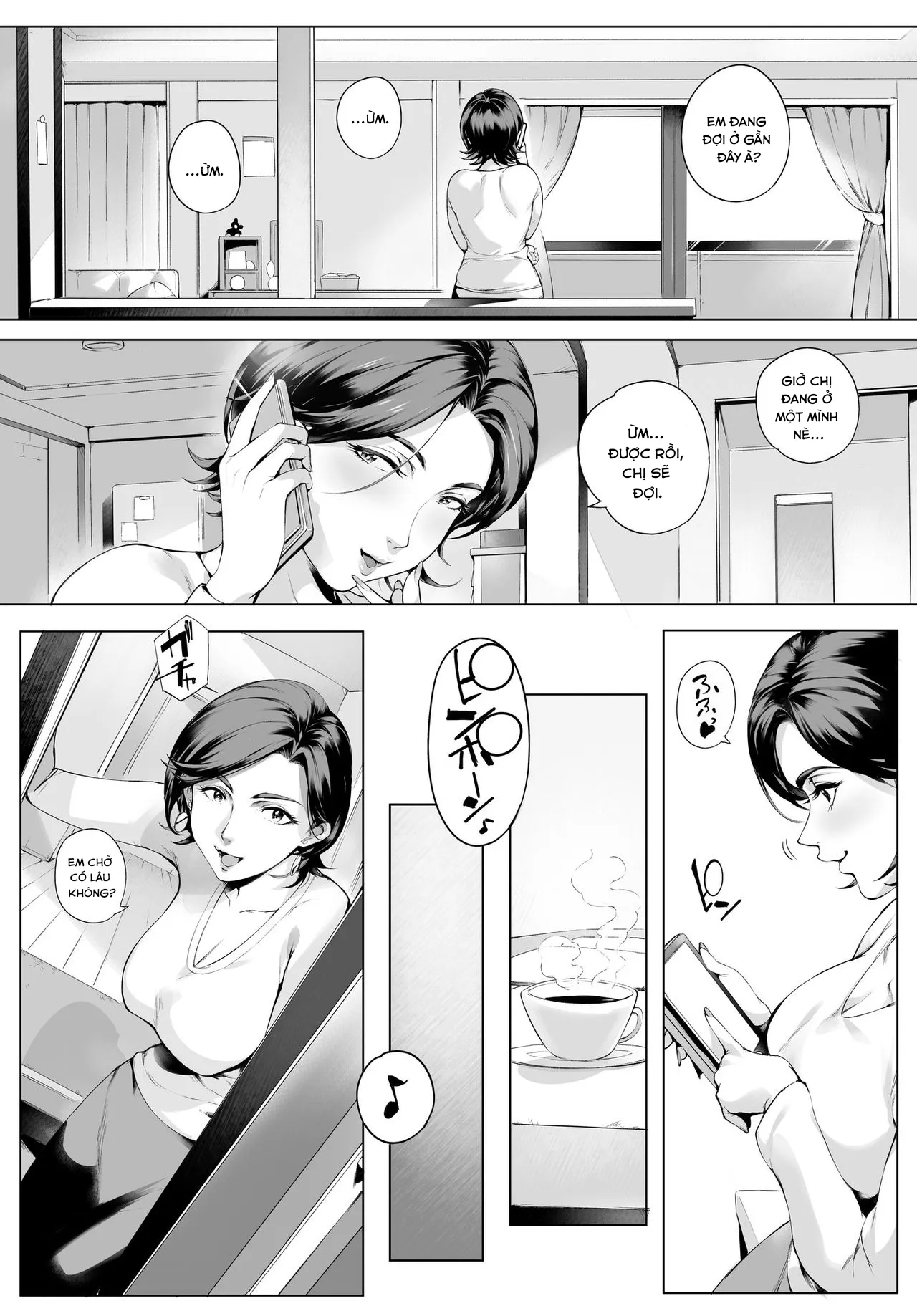 HentaiVN.net - Ảnh 6 - Cô vợ ngoại tình Honoka~ [Futei Koubizuma Honoka ~Konin O Keizoku Shigatai Juudai Na Jiyuu~ | Unfaithful Wife Honoka ~Why It's So Hard To Stay Married~] - Chap 1