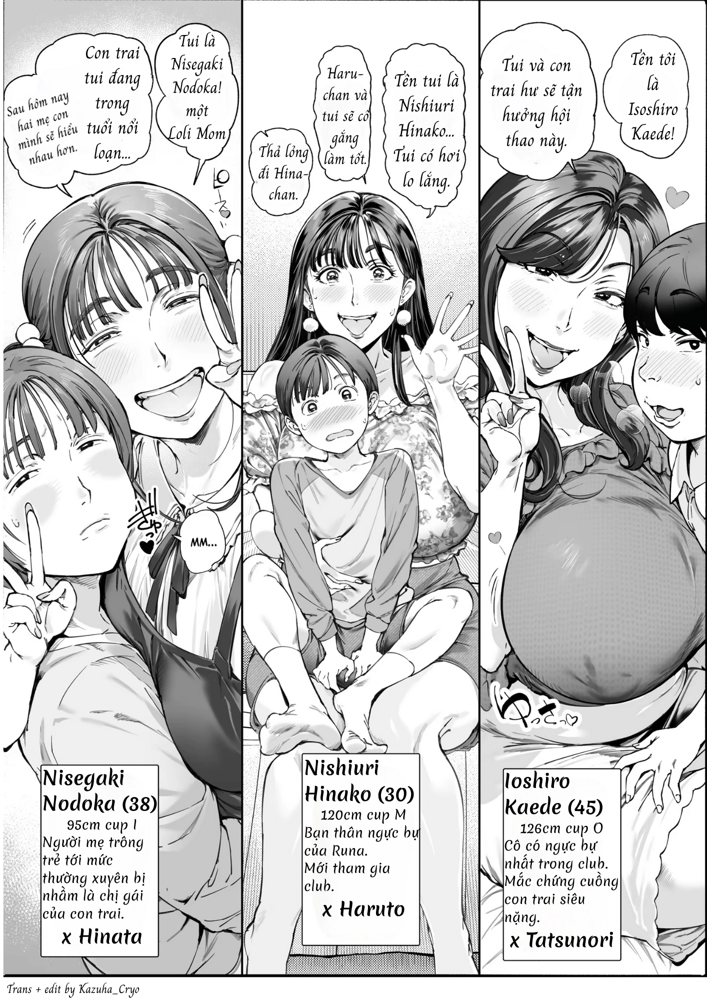 HentaiVN.net - Ảnh 13 - Nhật ký tình yêu của mẹ - Chap 2