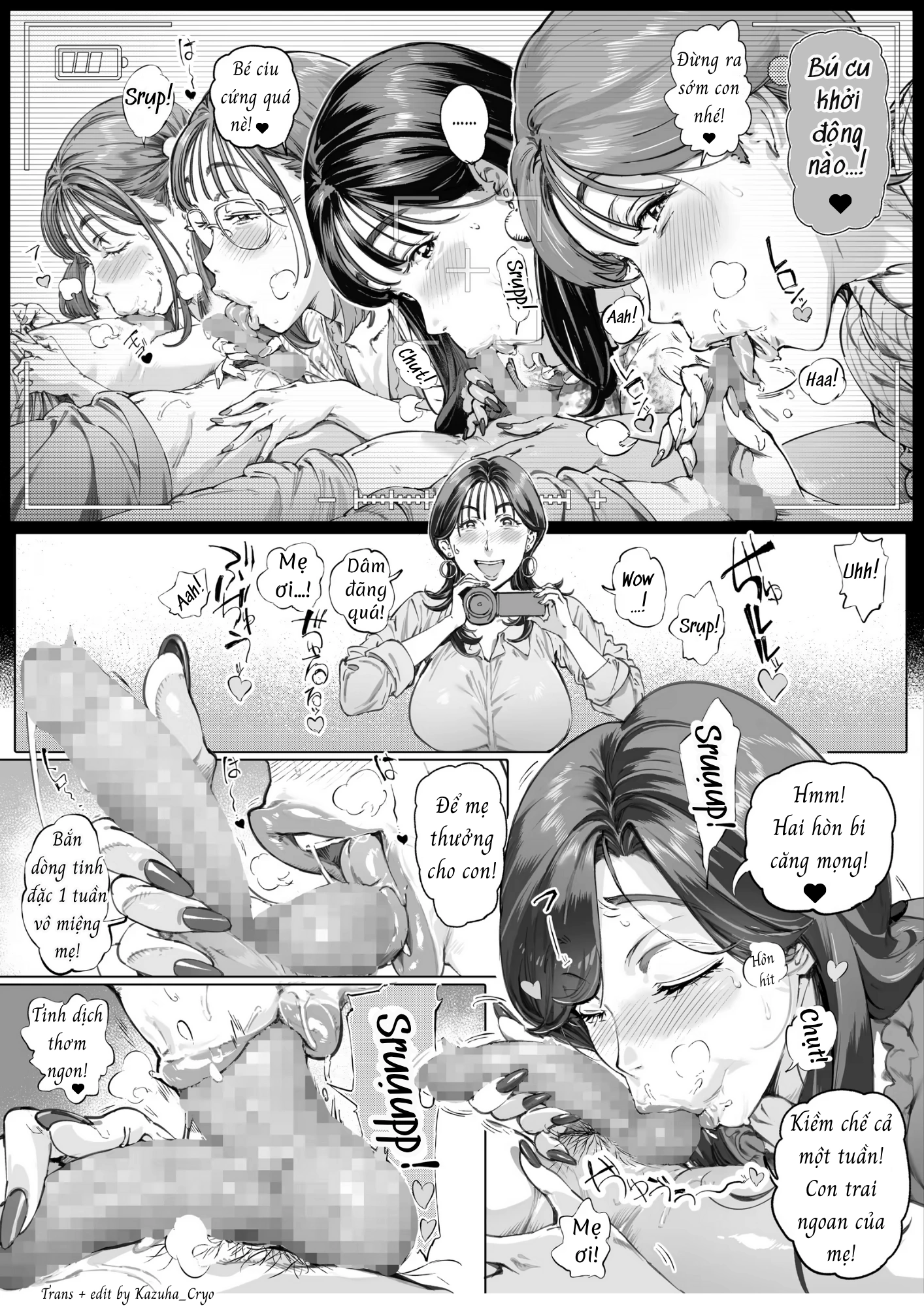 HentaiVN.net - Ảnh 15 - Nhật ký tình yêu của mẹ - Chap 2