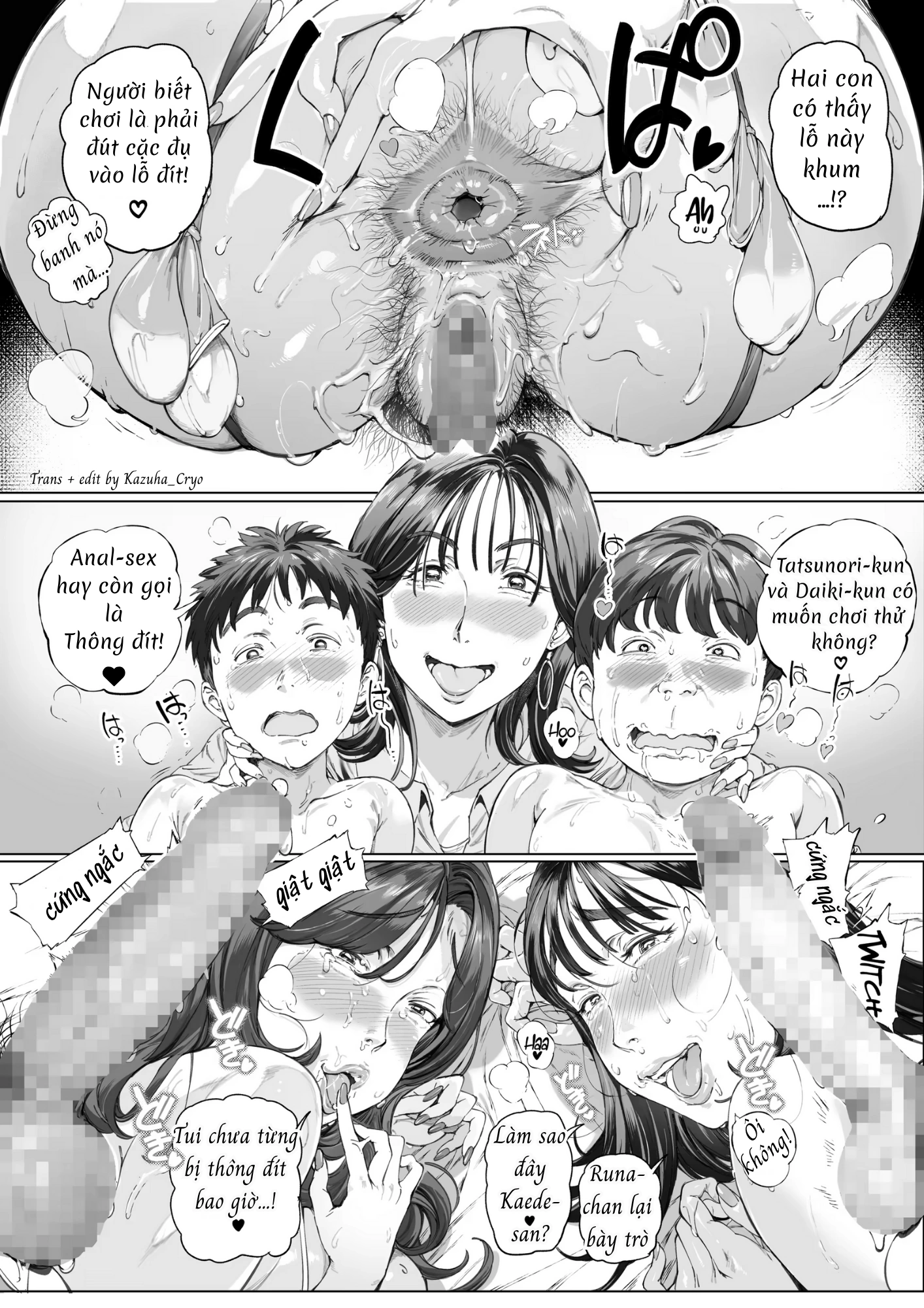 HentaiVN.net - Ảnh 48 - Nhật ký tình yêu của mẹ - Chap 2
