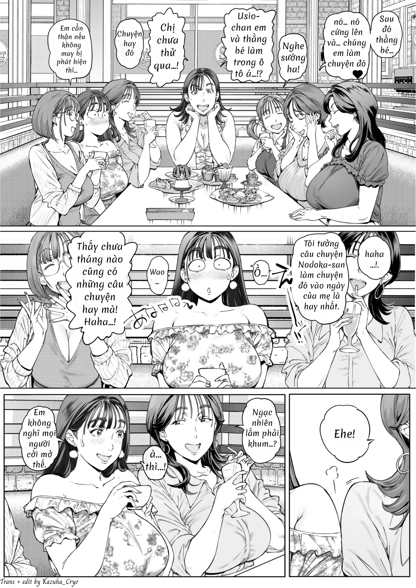 HentaiVN.net - Ảnh 7 - Nhật ký tình yêu của mẹ - Chap 2