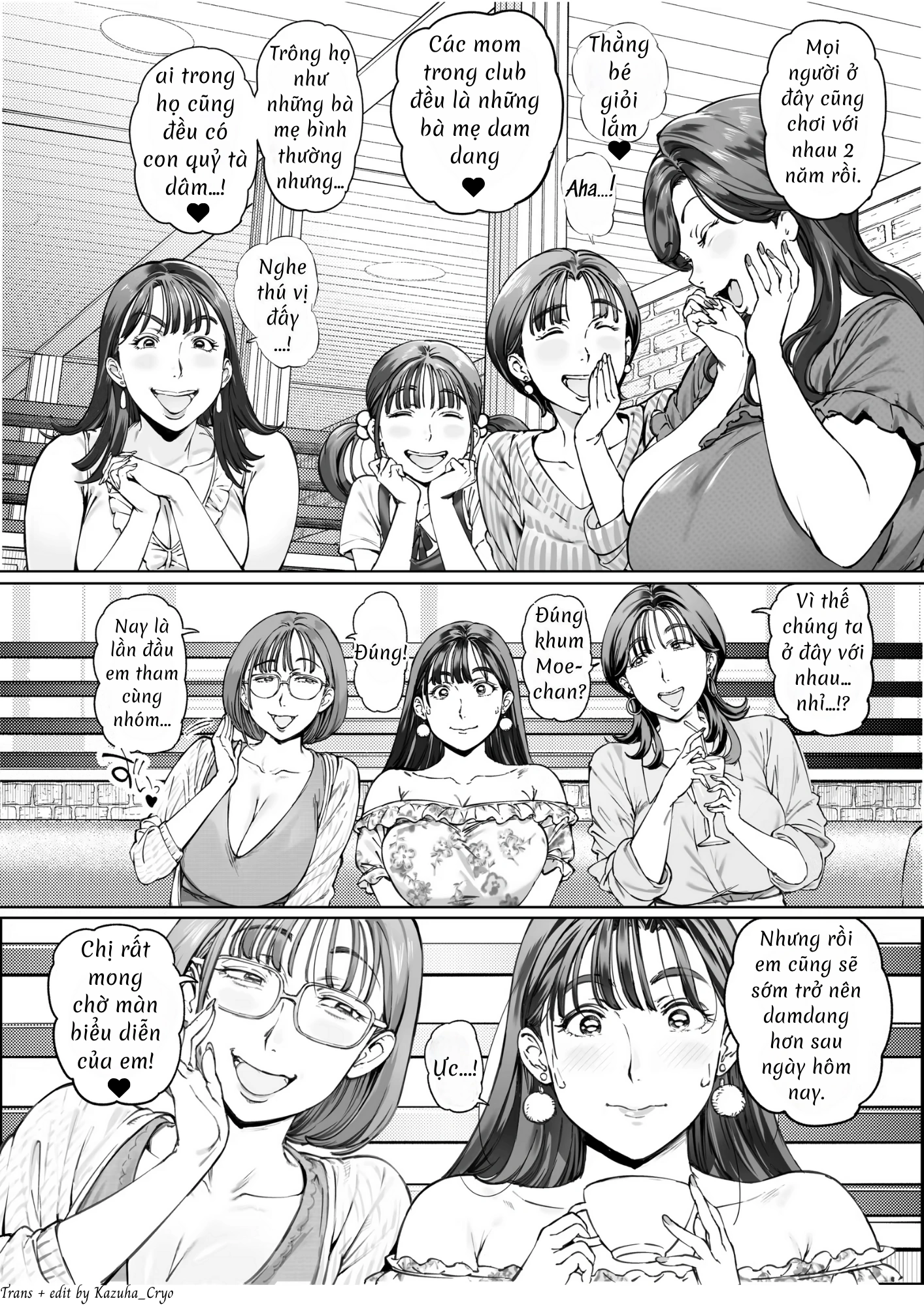 HentaiVN.net - Ảnh 8 - Nhật ký tình yêu của mẹ - Chap 2