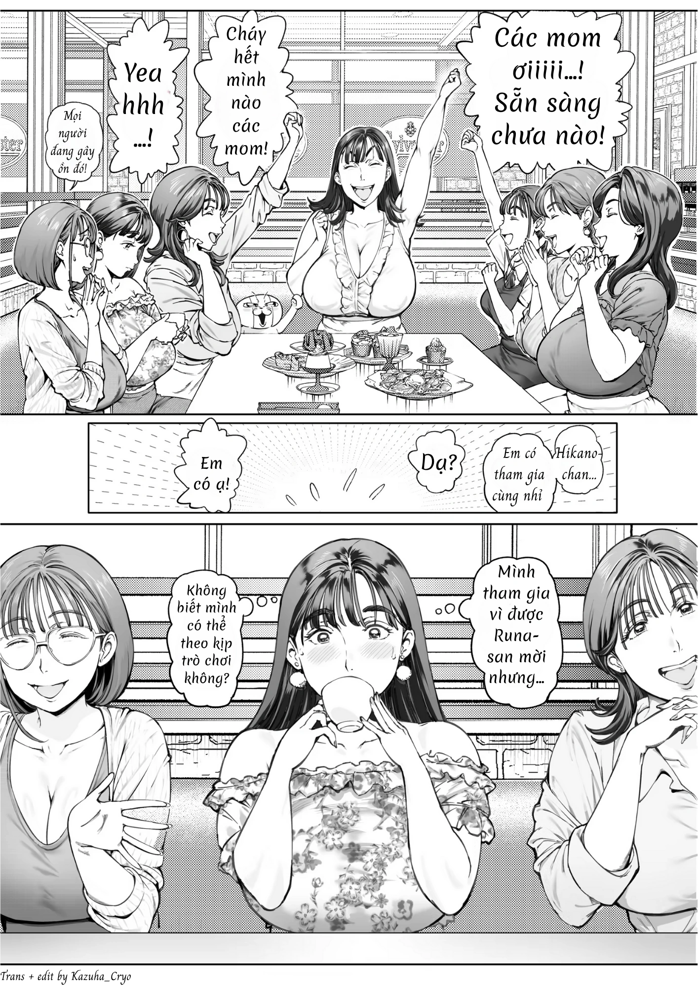 HentaiVN.net - Ảnh 9 - Nhật ký tình yêu của mẹ - Chap 2
