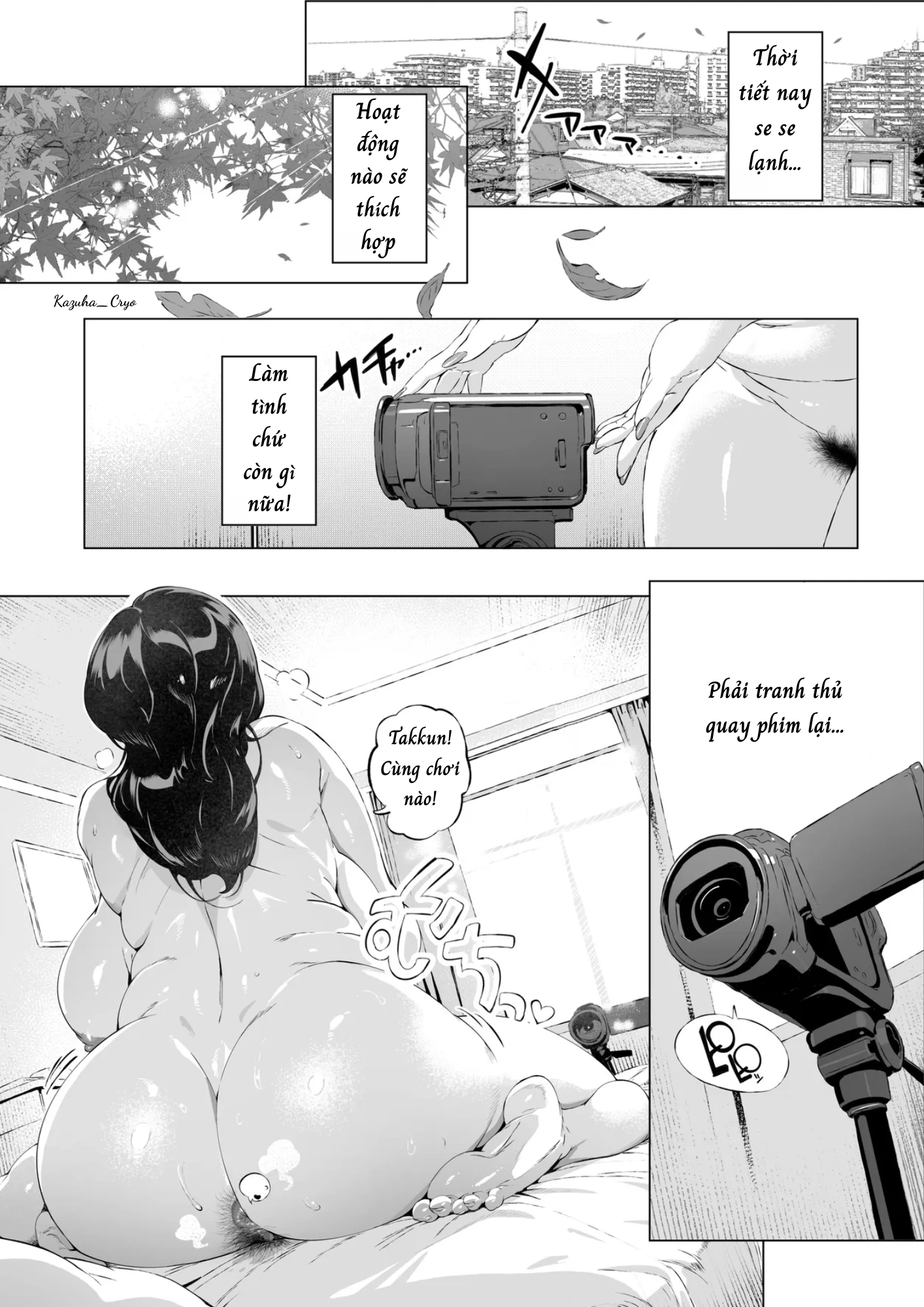 HentaiVN.net - Ảnh 19 - Nhật ký tình yêu của mẹ - Chap 3