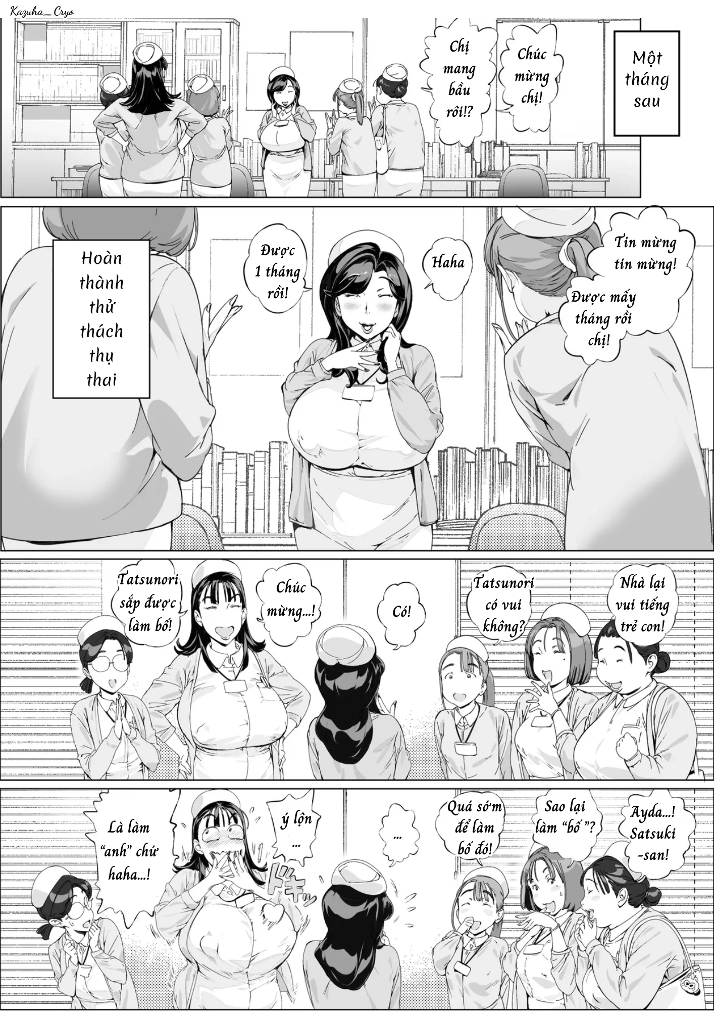HentaiVN.net - Ảnh 34 - Nhật ký tình yêu của mẹ - Chap 3