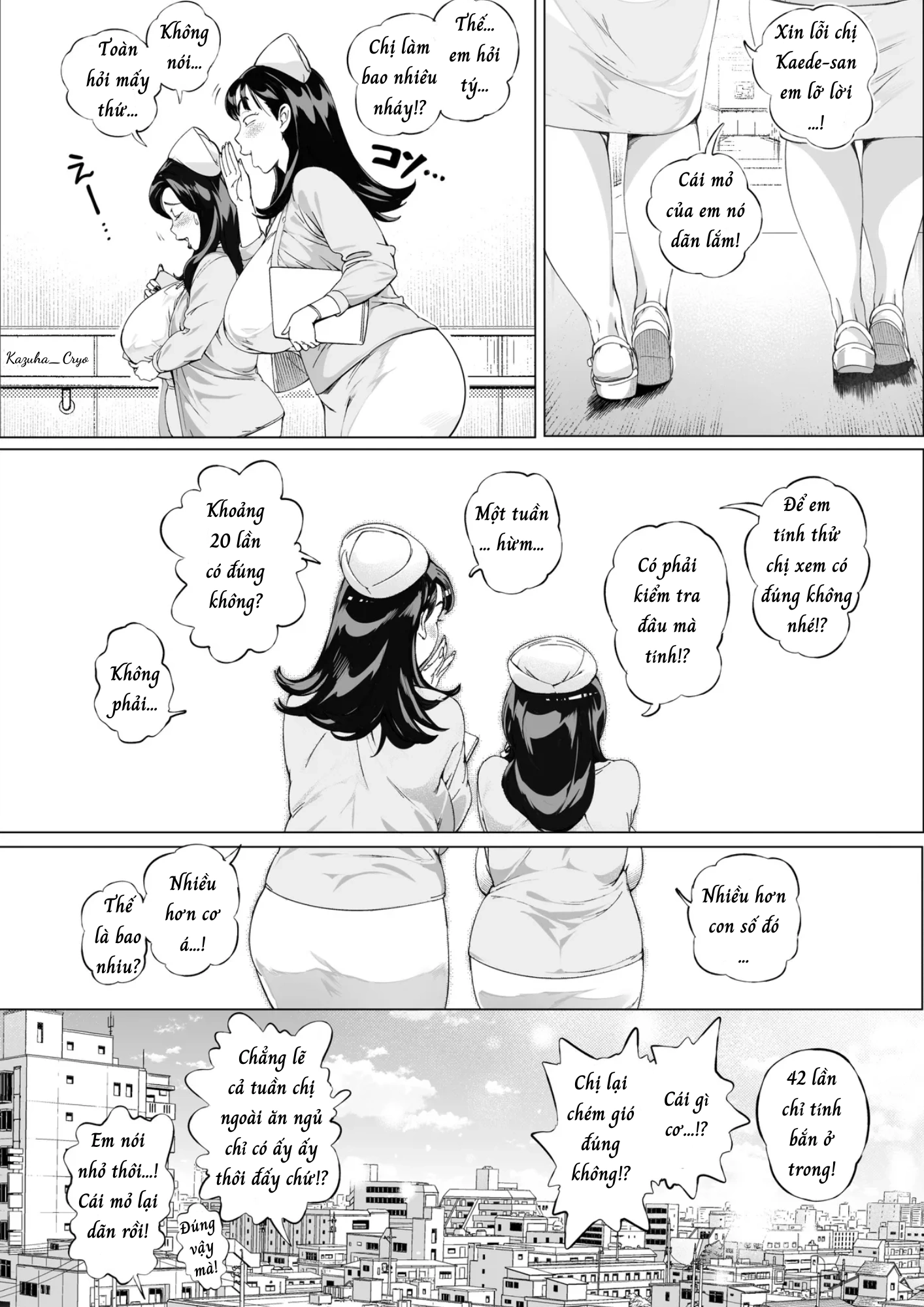 HentaiVN.net - Ảnh 35 - Nhật ký tình yêu của mẹ - Chap 3
