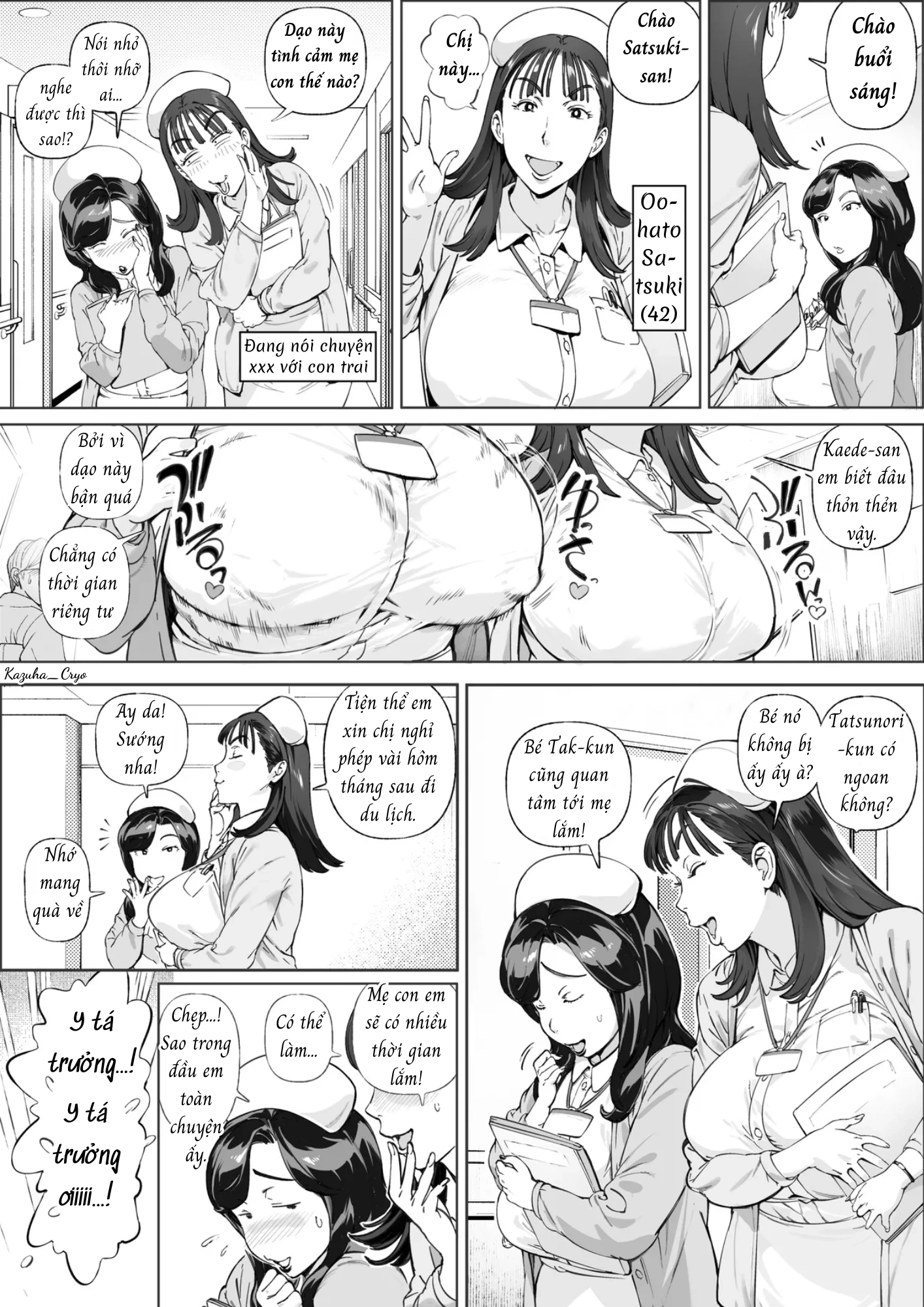 HentaiVN.net - Ảnh 5 - Nhật ký tình yêu của mẹ - Chap 3