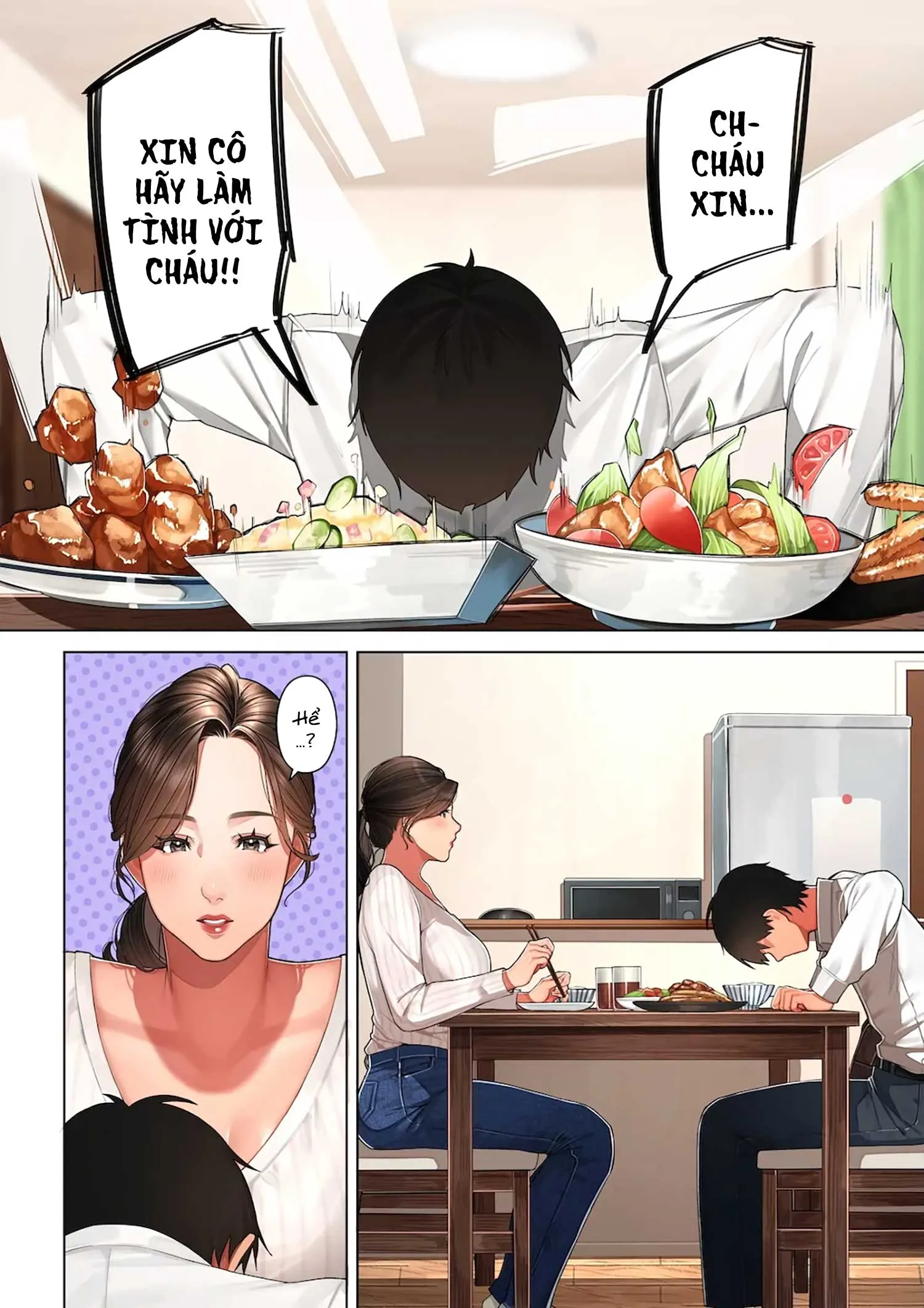 HentaiVN.net - Ảnh 10 - Làm tình với Kyoko, mẹ của cô bạn thuở nhỏ. - Chap 1