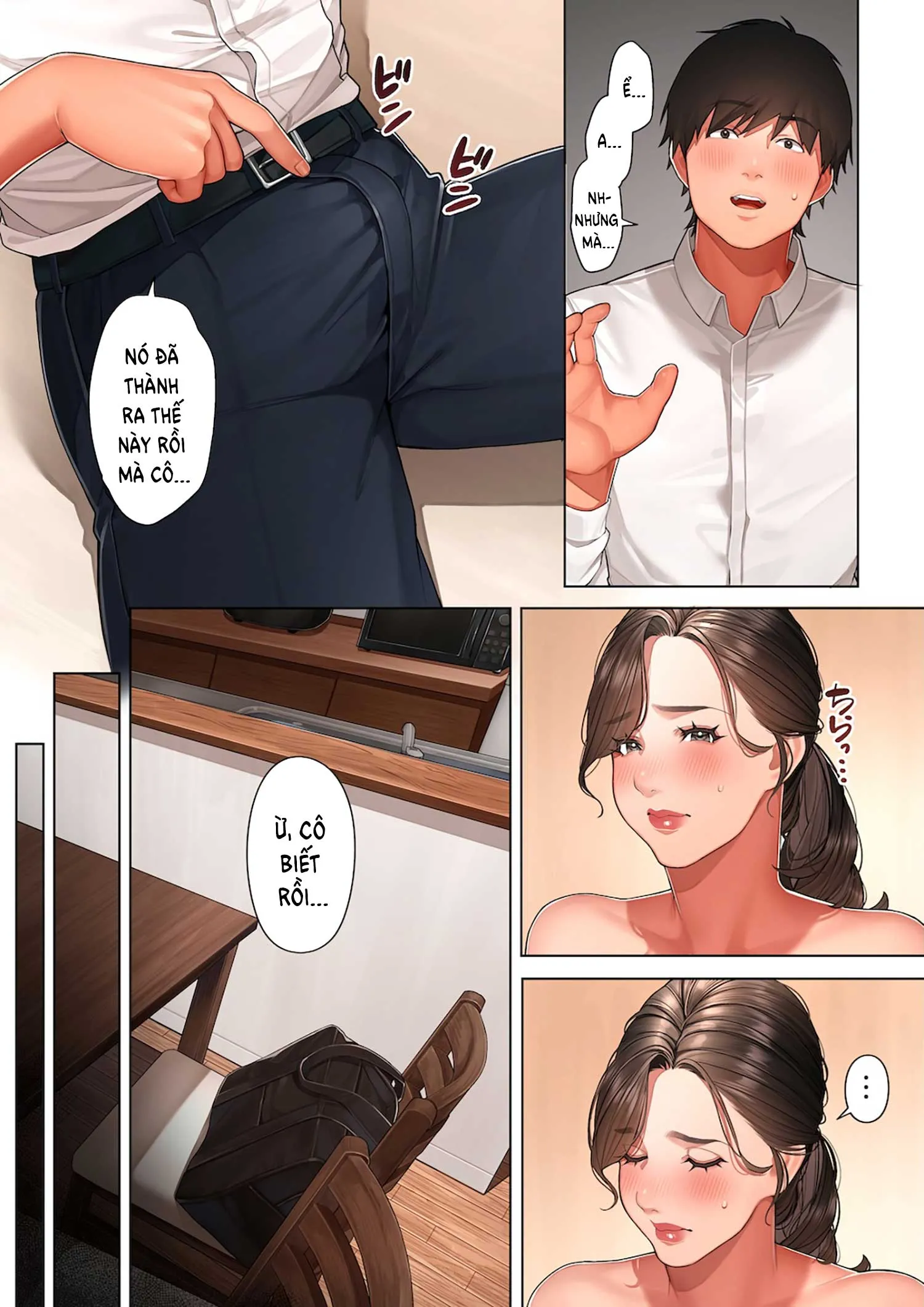 HentaiVN.net - Ảnh 18 - Làm tình với Kyoko, mẹ của cô bạn thuở nhỏ. - Chap 1