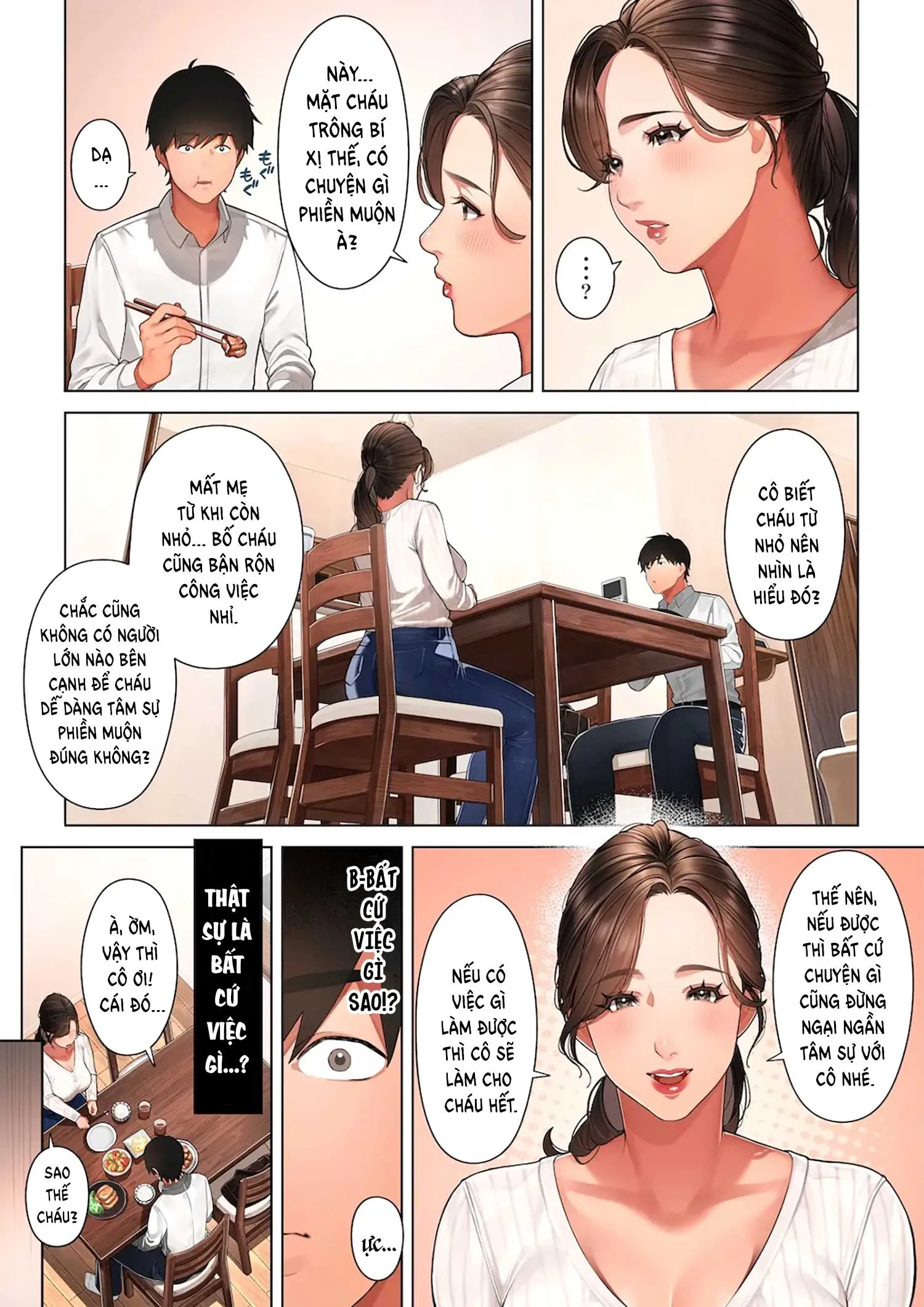 HentaiVN.net - Ảnh 9 - Làm tình với Kyoko, mẹ của cô bạn thuở nhỏ. - Chap 1