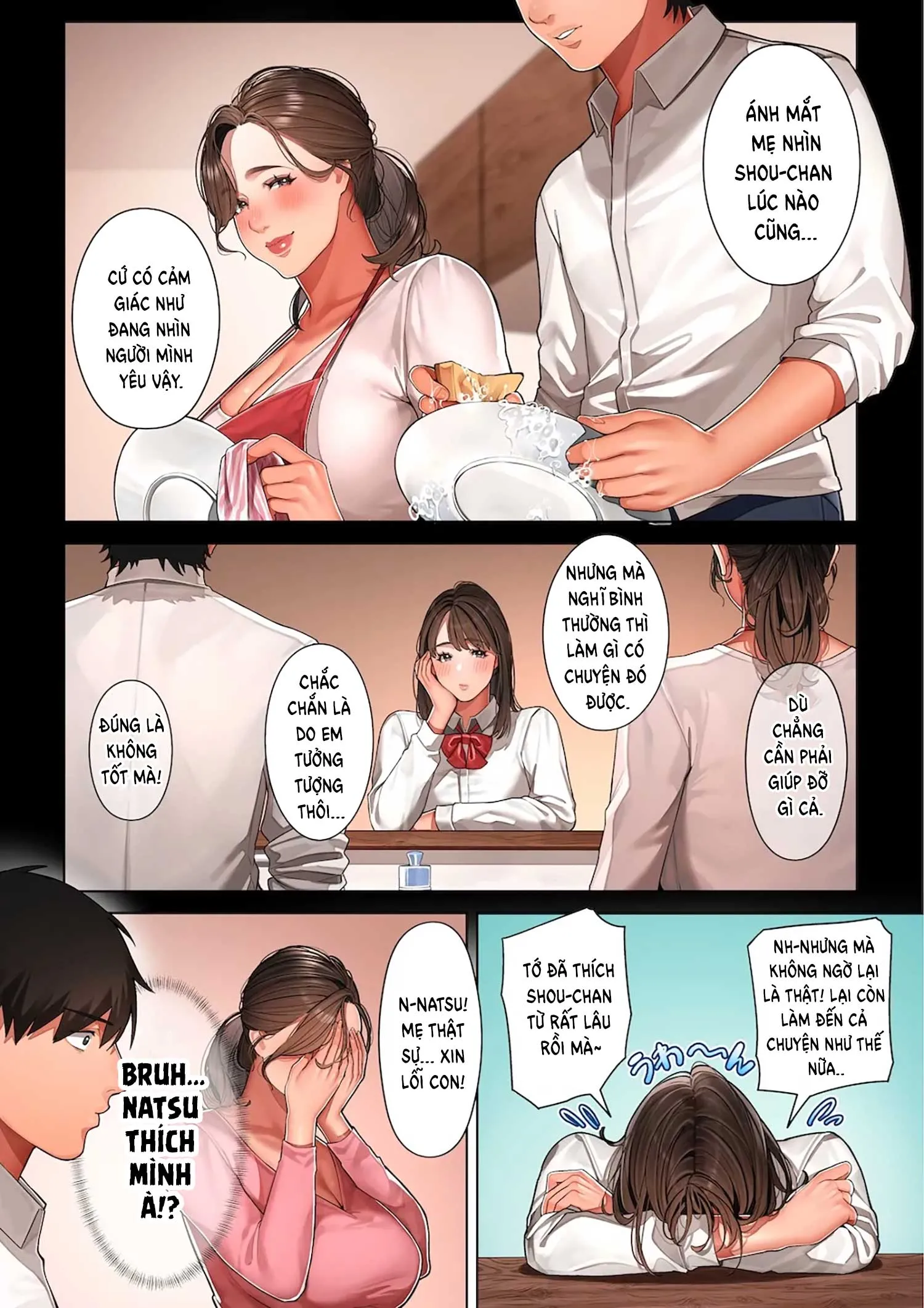 HentaiVN.net - Ảnh 7 - Làm tình với Kyoko, mẹ của cô bạn thuở nhỏ. - Chap 3