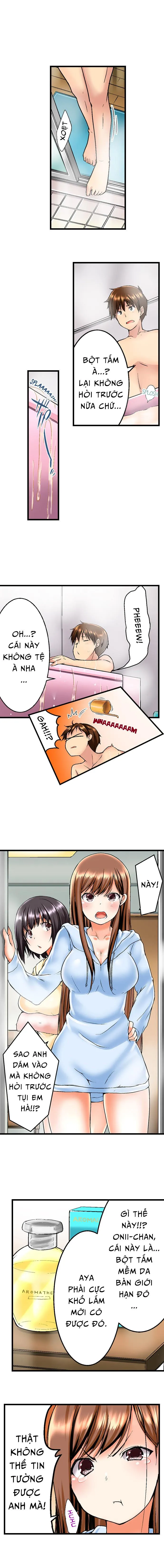 HentaiVN.net - Ảnh 4 - Anh trai trượt vào trong tôi khi tắm chung [Overflow | Jitsu Wa Ima Haittemasu.... Ofuro De Onii-Chan No Katai Are Ga...] - Chap 1